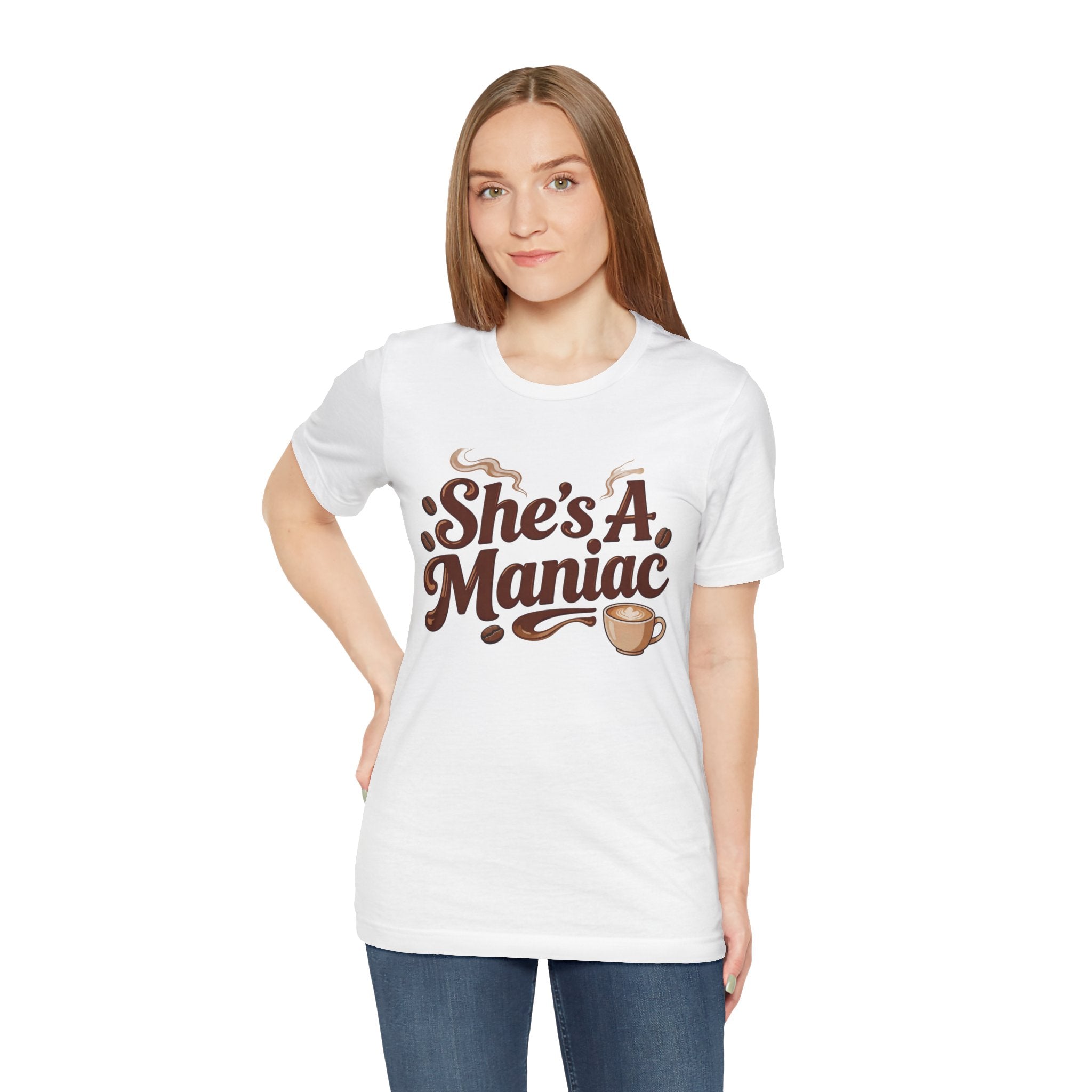 She's A Maniac Unisex Coffee Tee