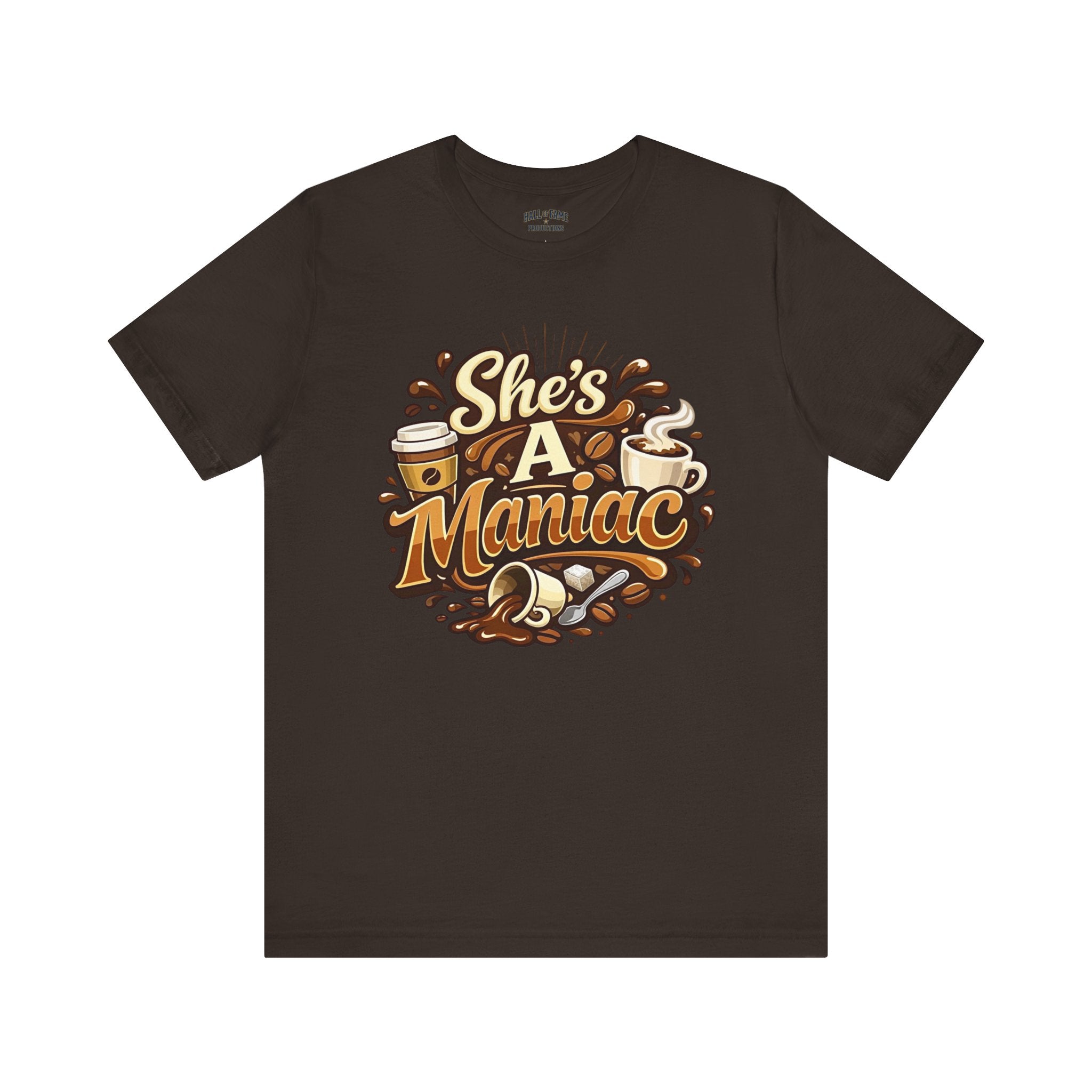 She's A Maniac Unisex Coffee Tee