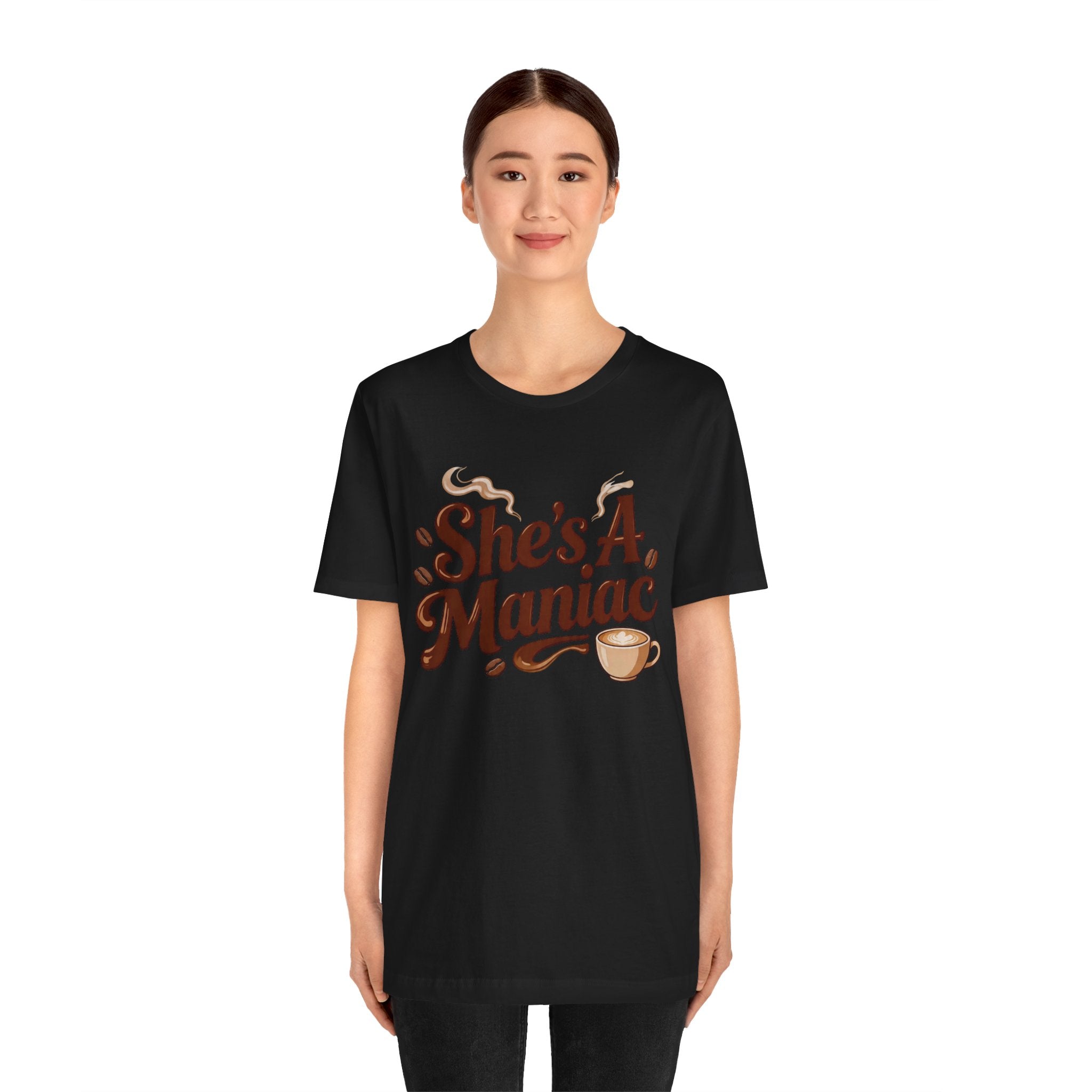 She's A Maniac Unisex Coffee Tee