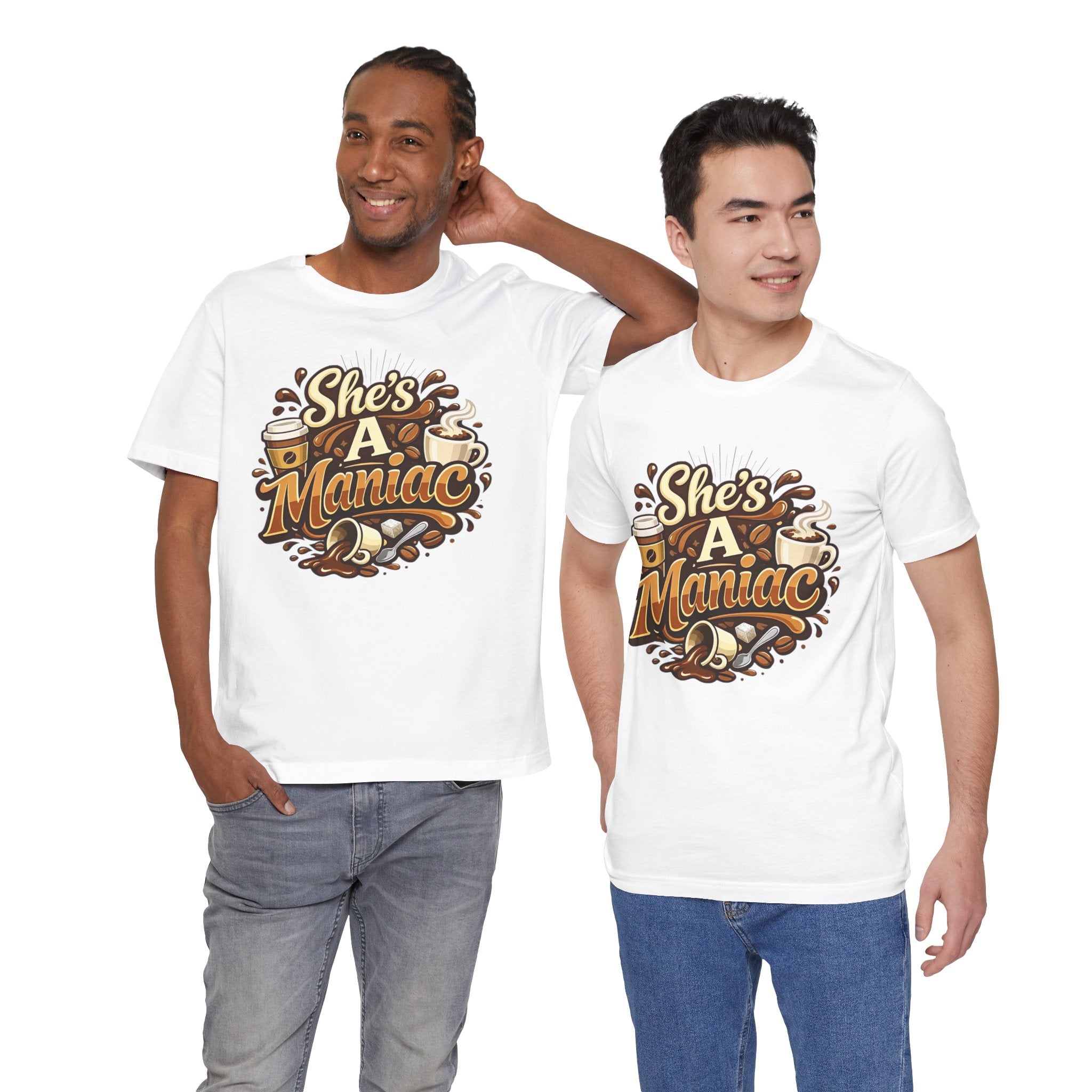 She's A Maniac Unisex Coffee Tee