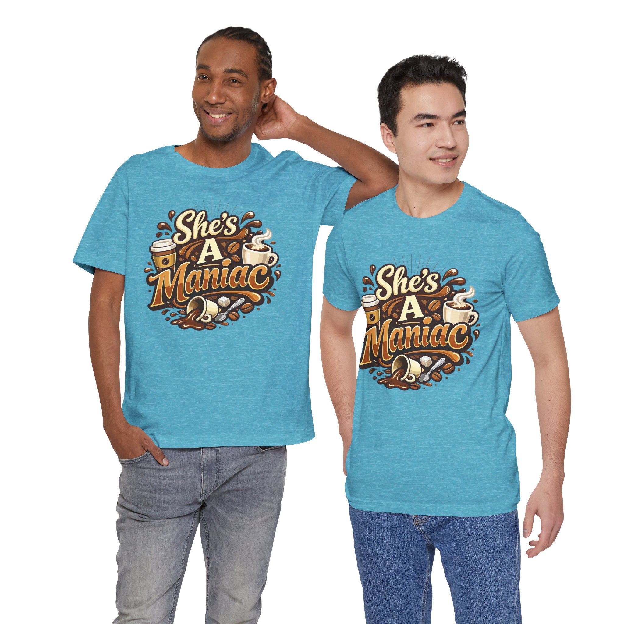 She's A Maniac Unisex Coffee Tee