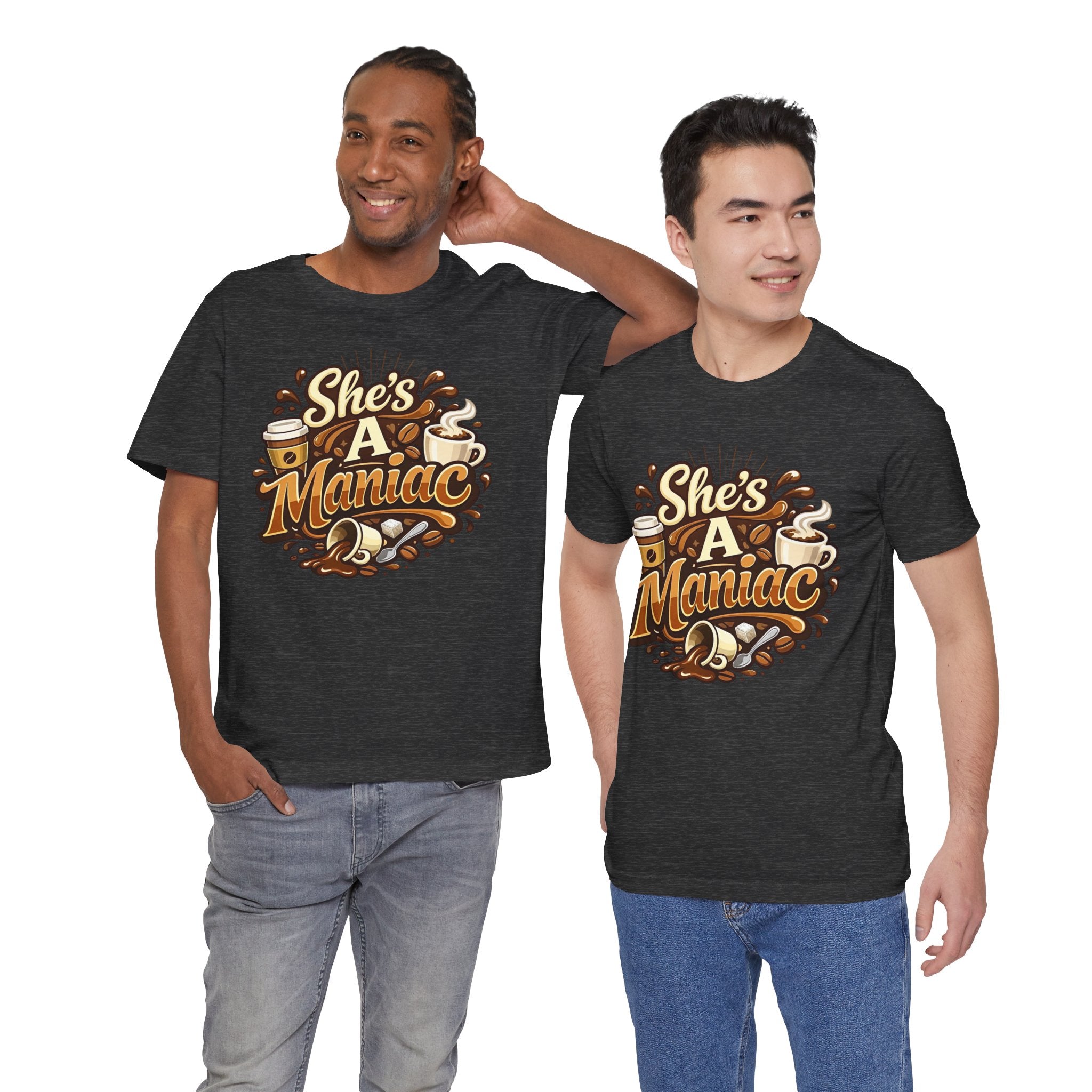 She's A Maniac Unisex Coffee Tee