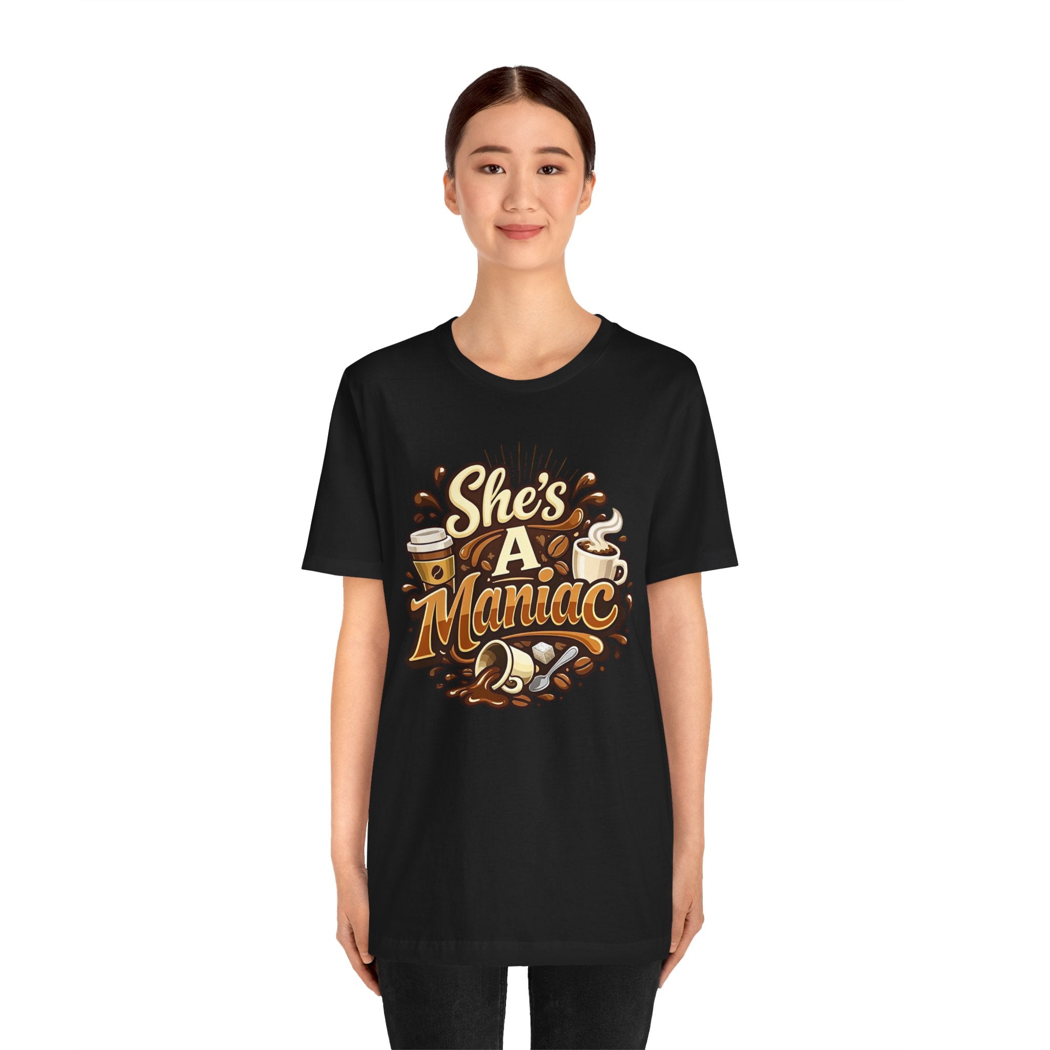 She's A Maniac Unisex Coffee Tee