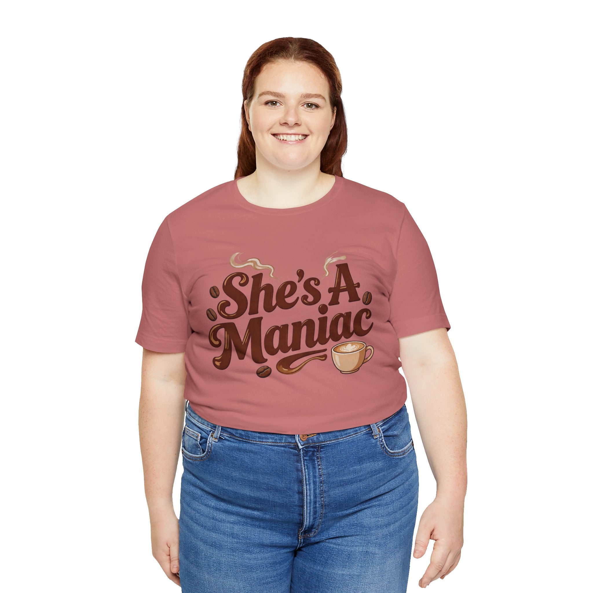She's A Maniac Unisex Coffee Tee