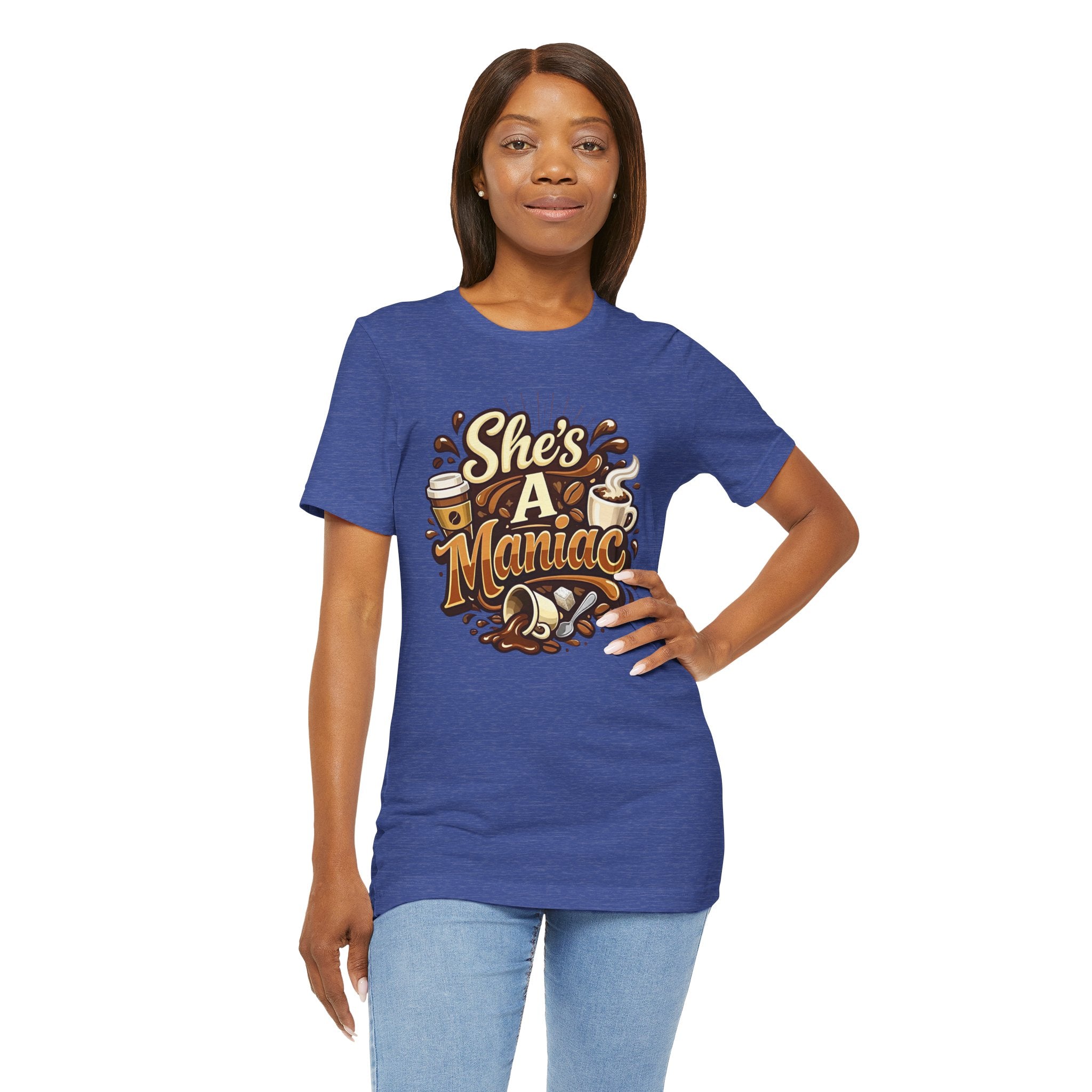 She's A Maniac Unisex Coffee Tee