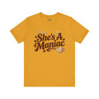 She's A Maniac Unisex Coffee Tee