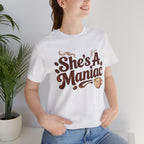 She's A Maniac Unisex Coffee Tee