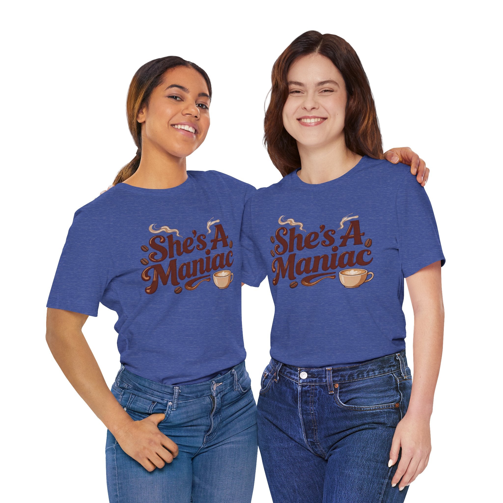 She's A Maniac Unisex Coffee Tee