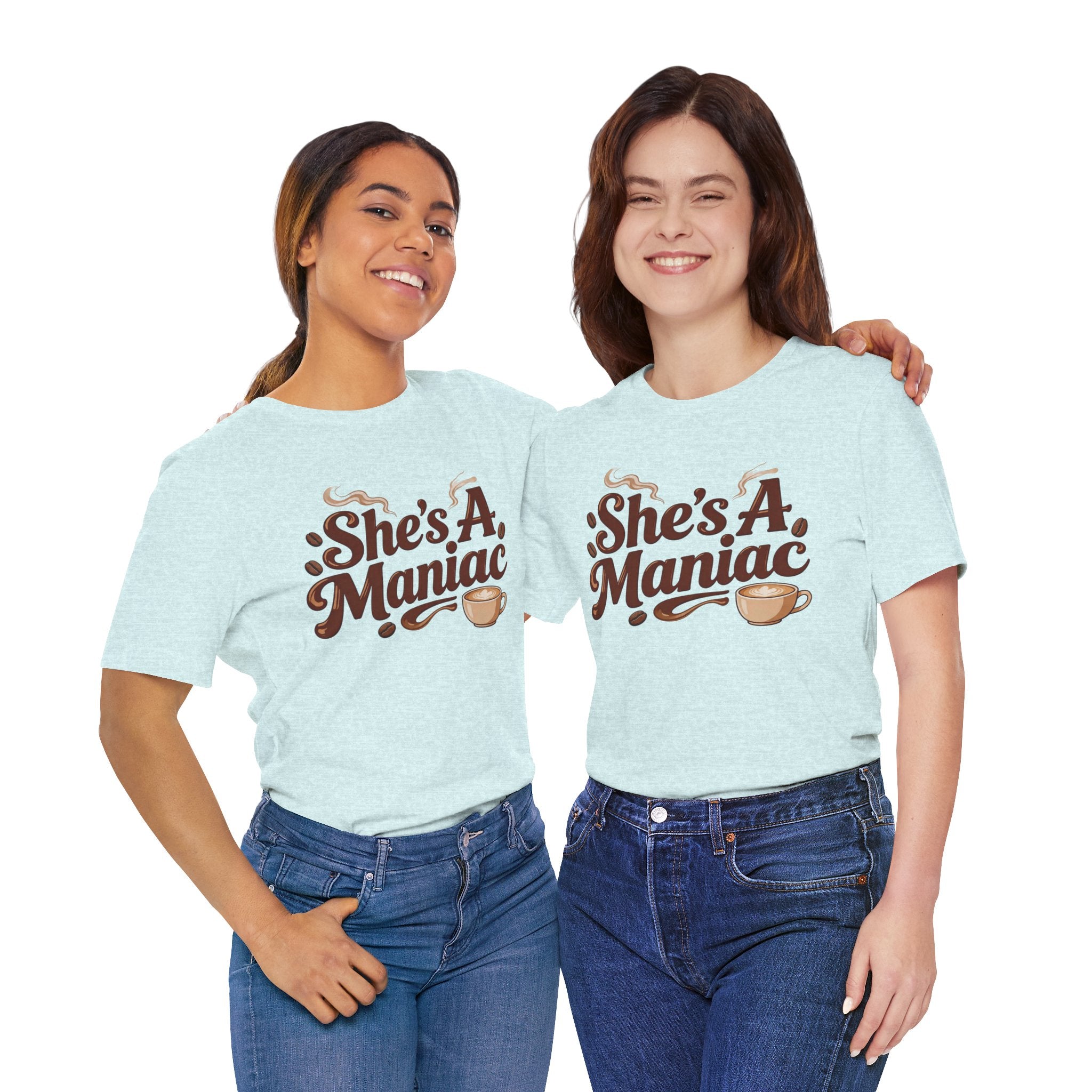 She's A Maniac Unisex Coffee Tee