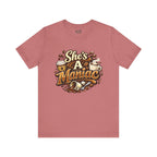 She's A Maniac Unisex Coffee Tee
