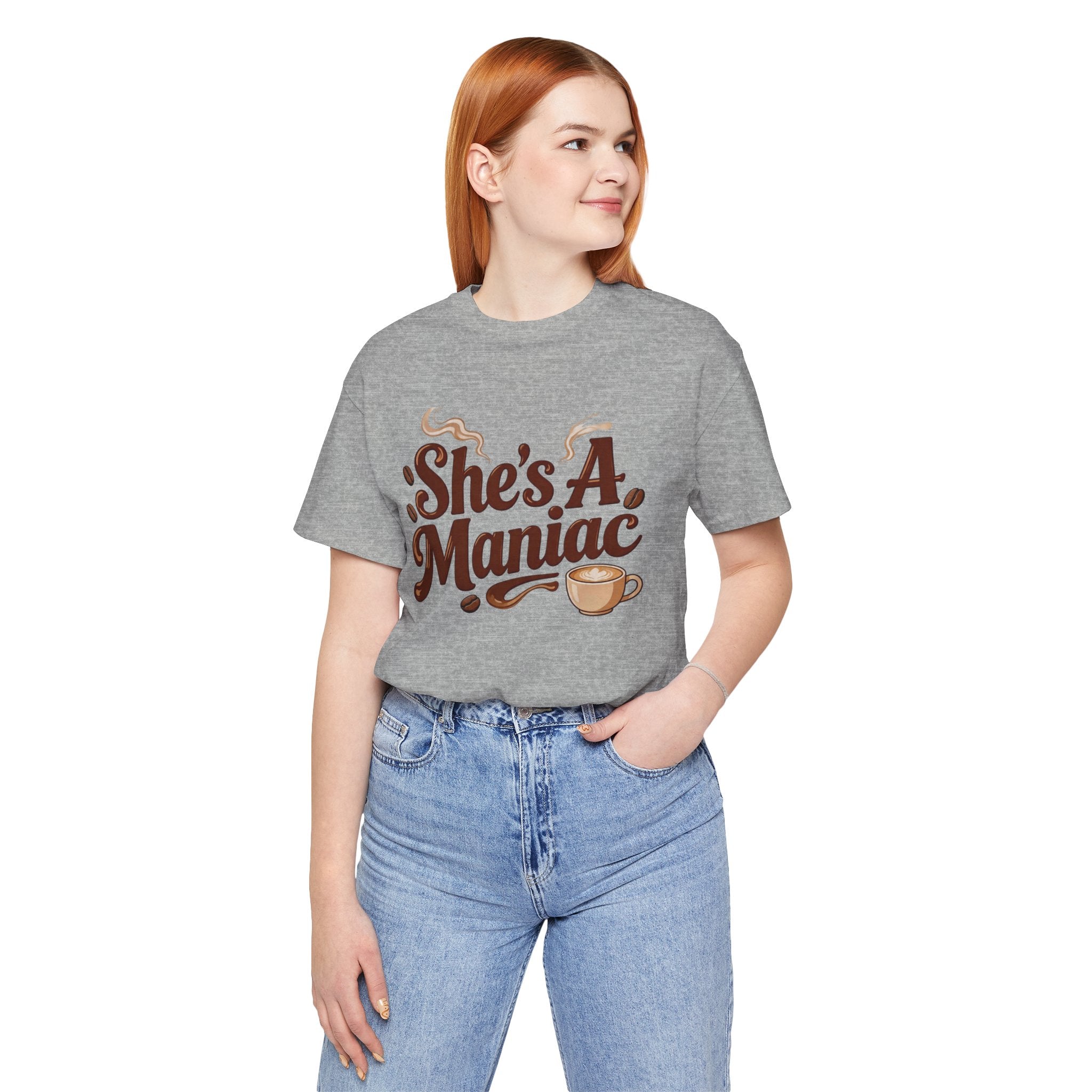 She's A Maniac Unisex Coffee Tee