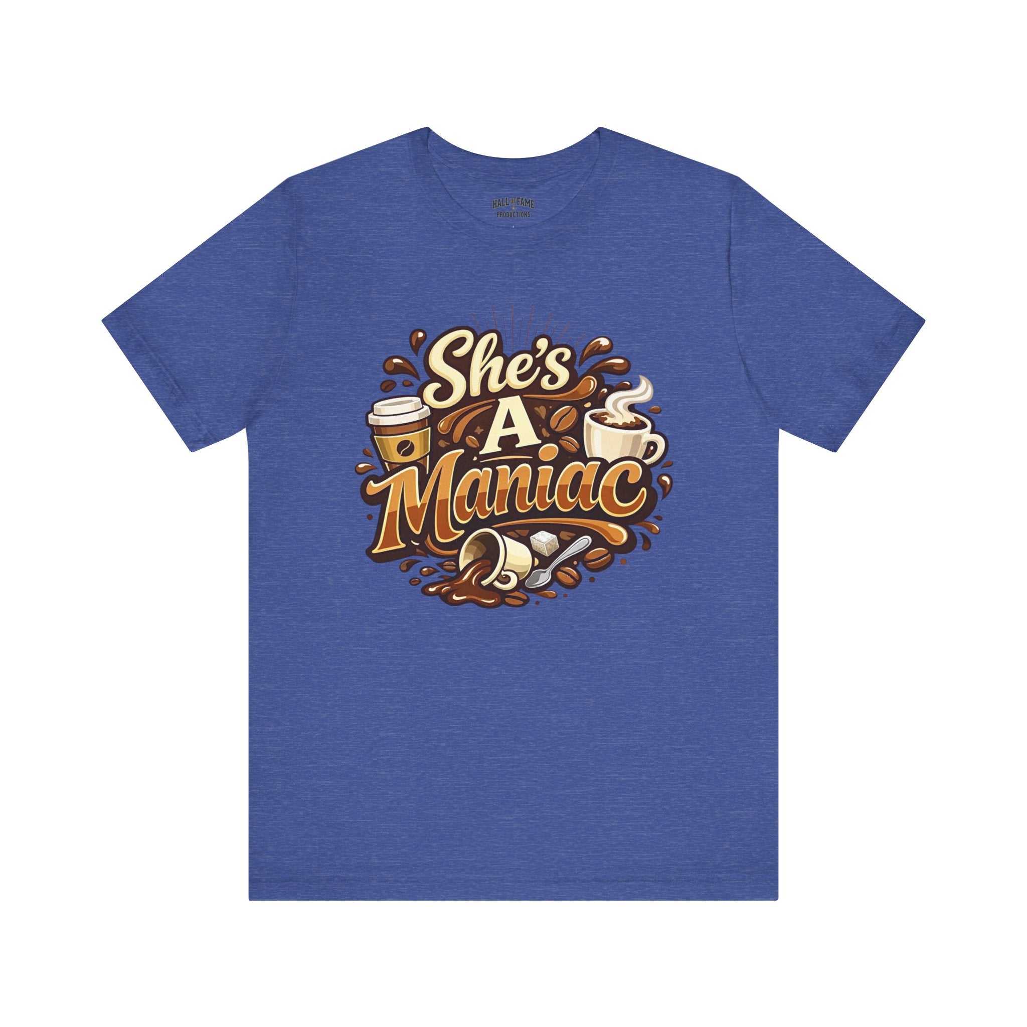 She's A Maniac Unisex Coffee Tee
