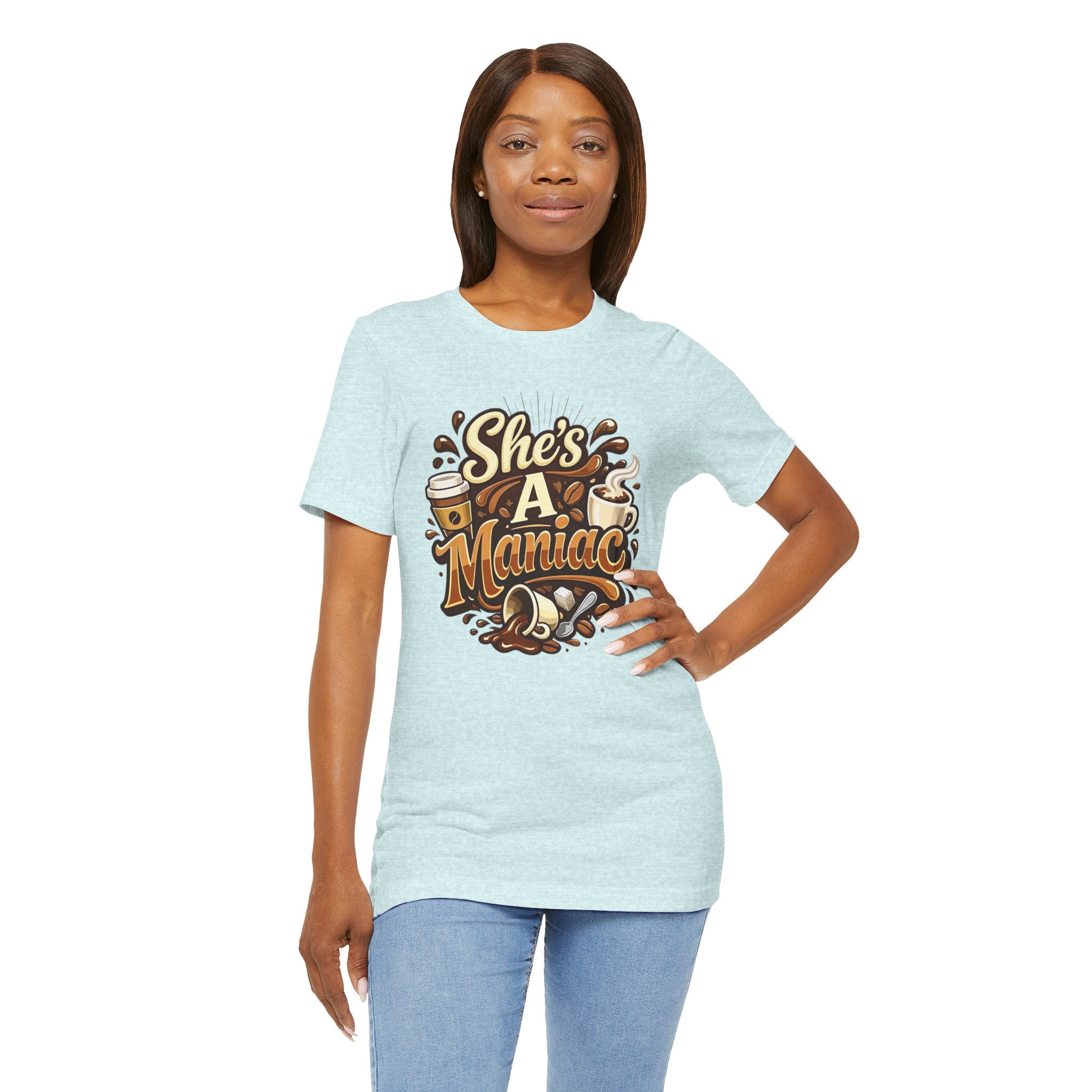She's A Maniac Unisex Coffee Tee