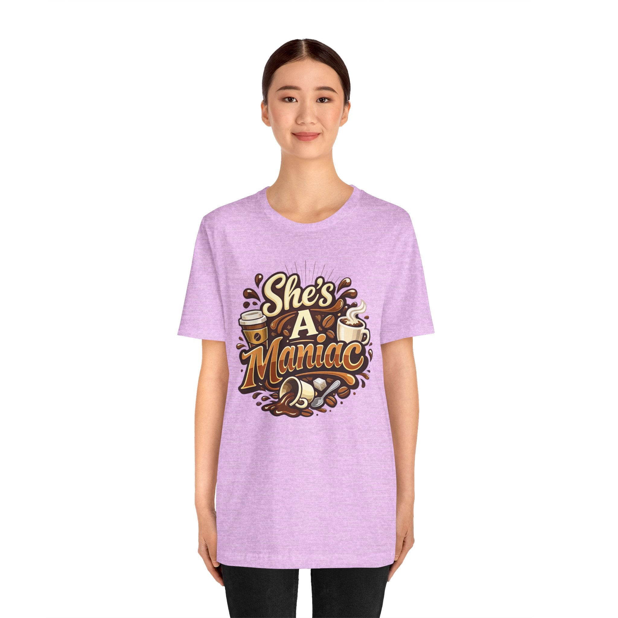 She's A Maniac Unisex Coffee Tee