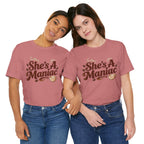 She's A Maniac Unisex Coffee Tee