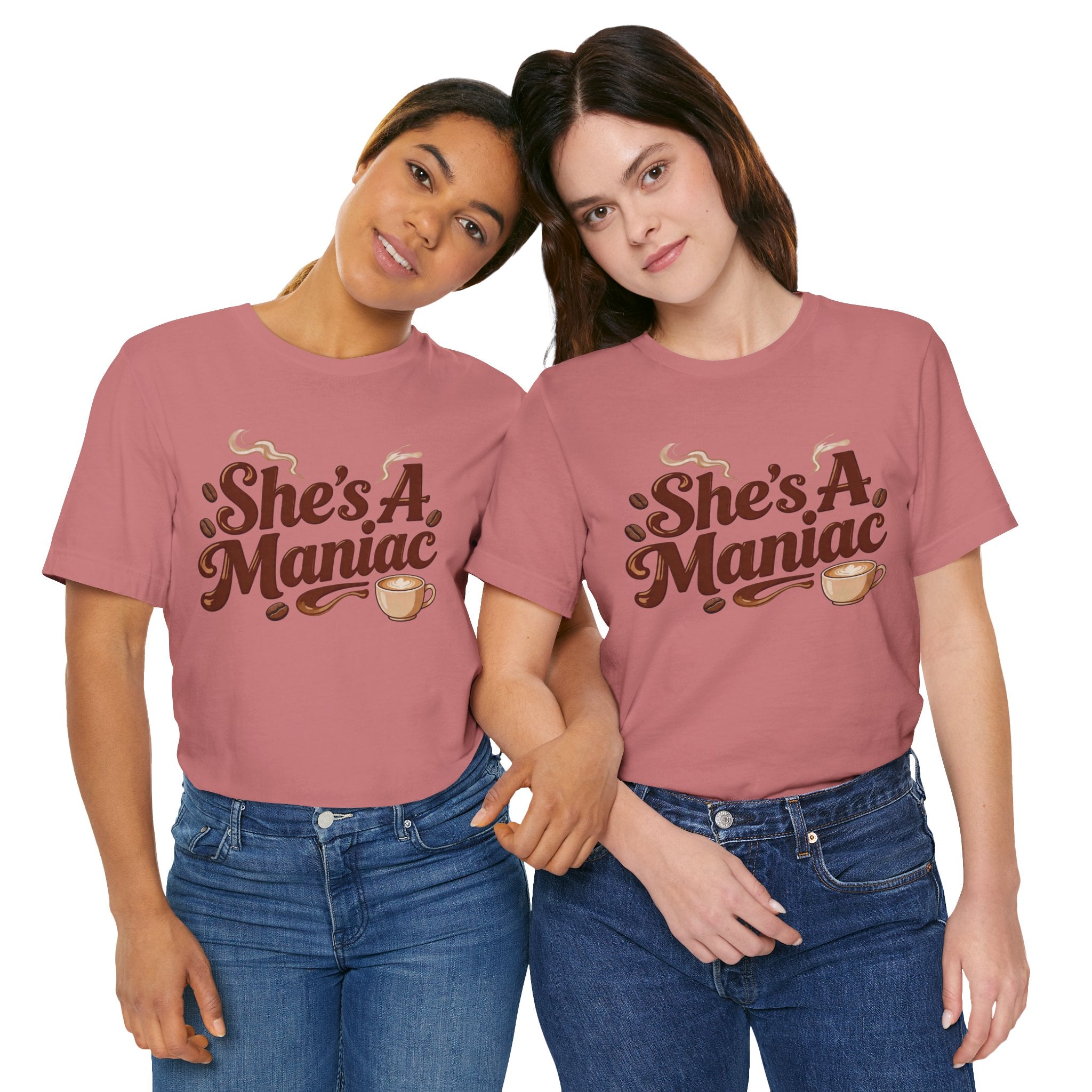She's A Maniac Unisex Coffee Tee