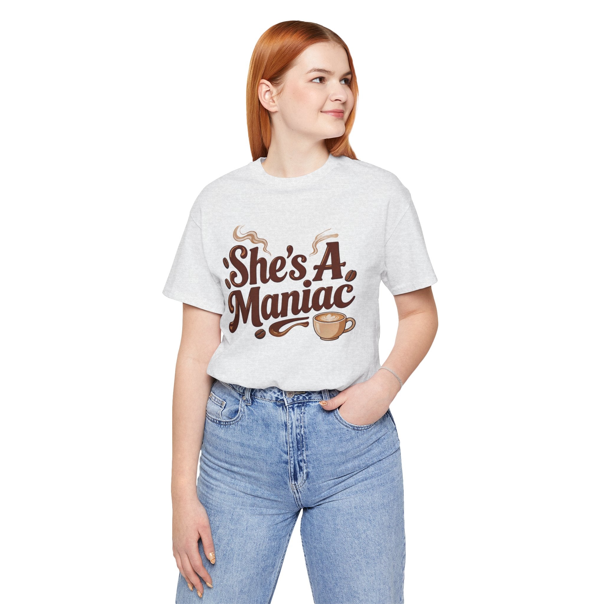 She's A Maniac Unisex Coffee Tee