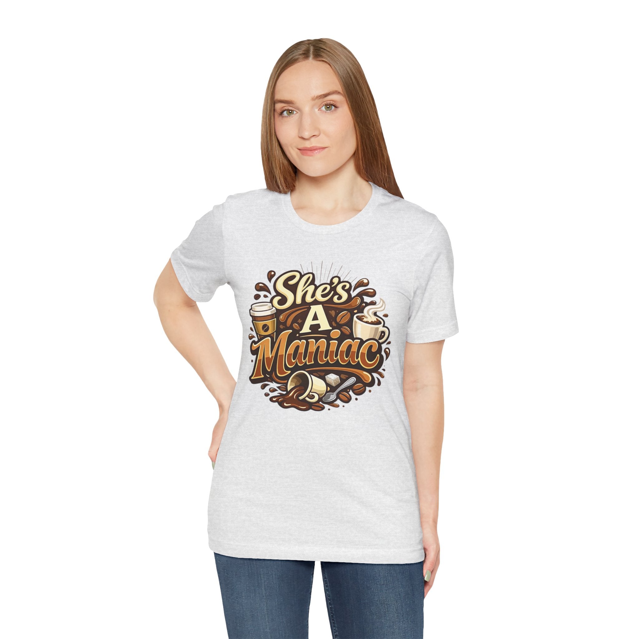 She's A Maniac Unisex Coffee Tee
