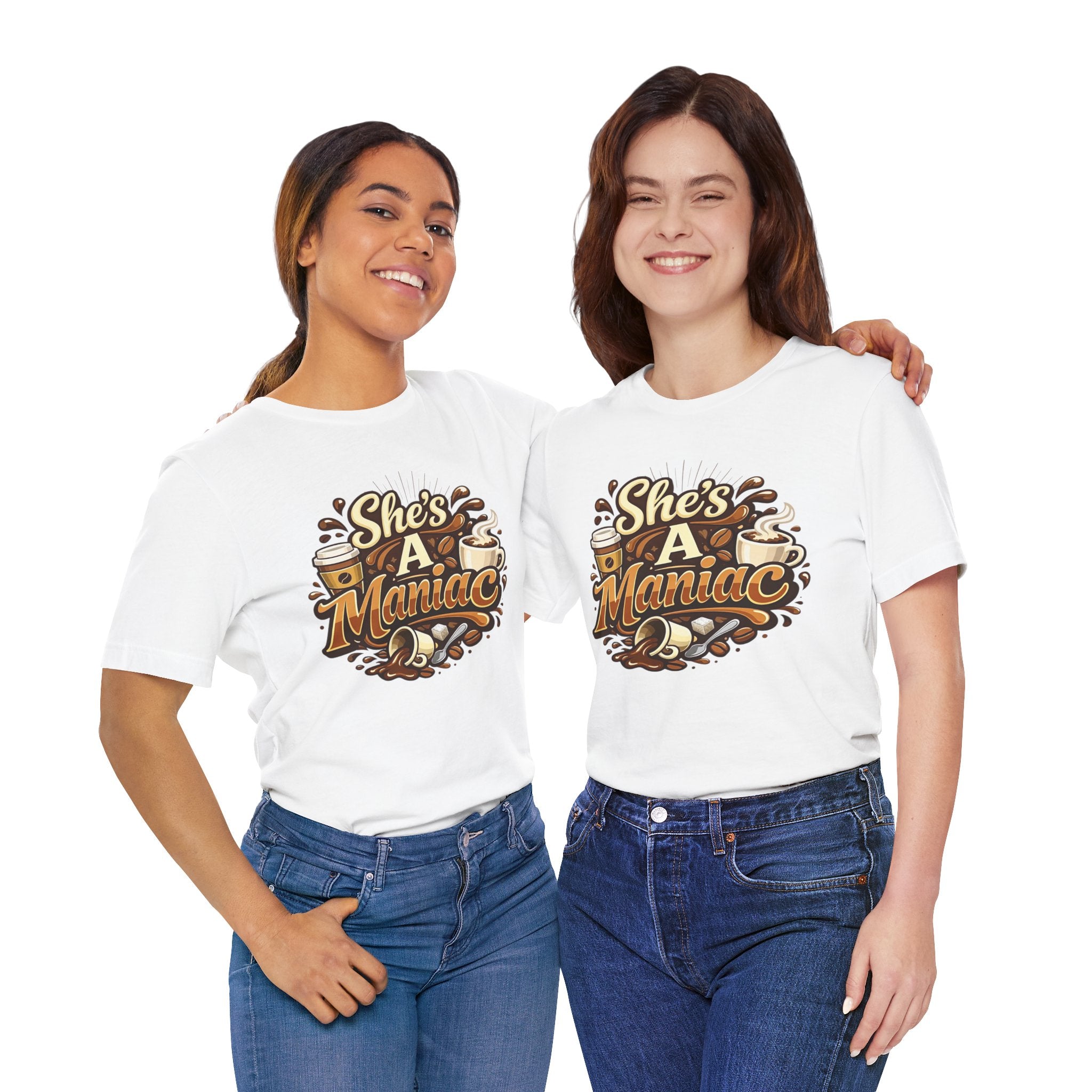 She's A Maniac Unisex Coffee Tee