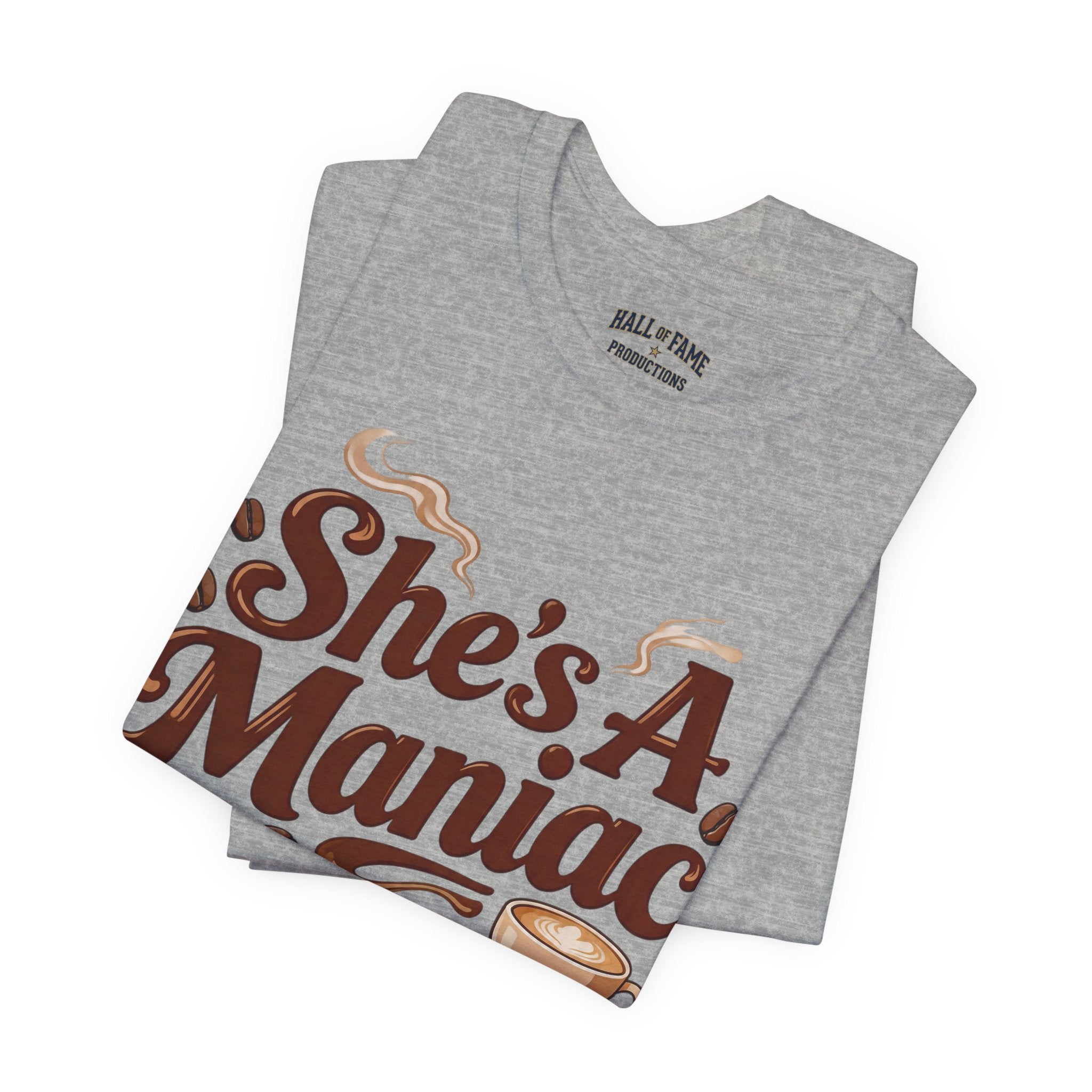 She's A Maniac Unisex Coffee Tee