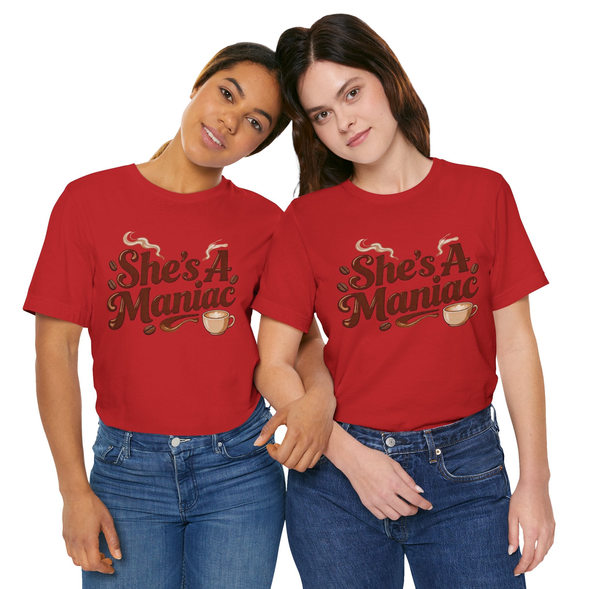 She's A Maniac Unisex Coffee Tee