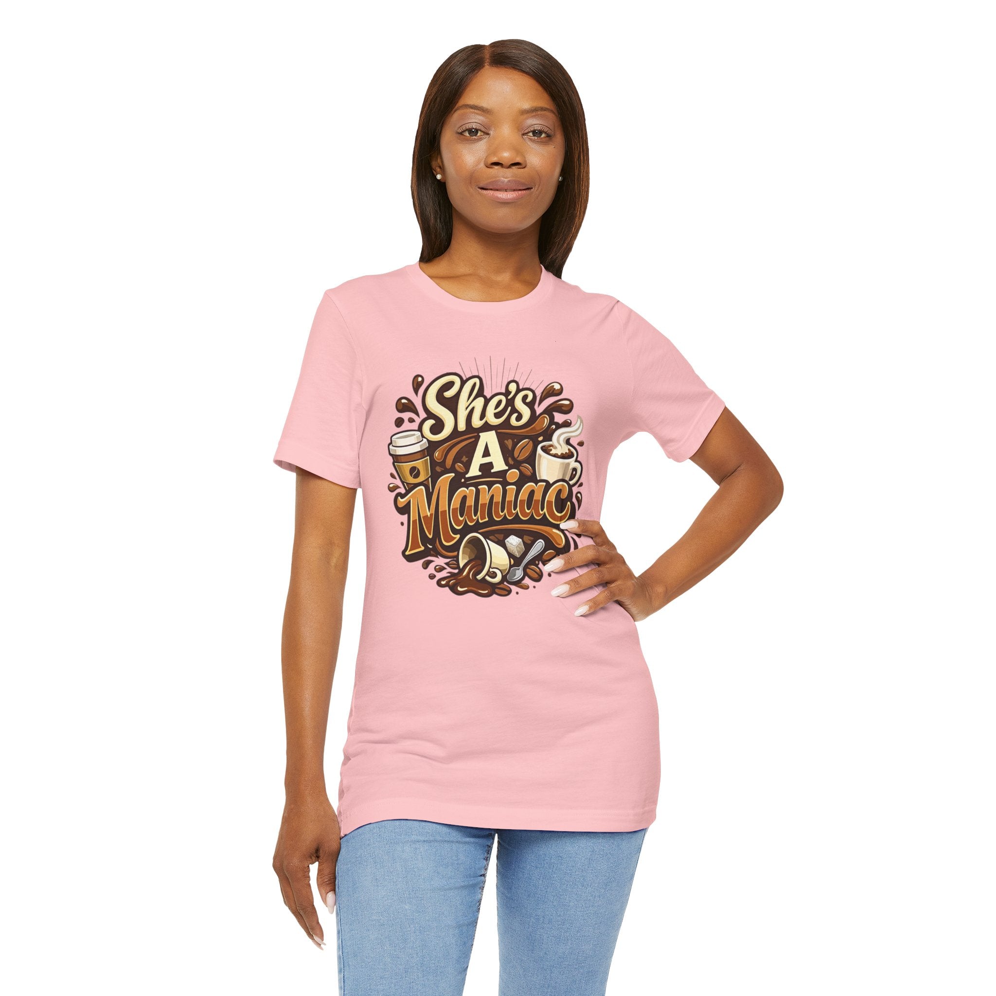 She's A Maniac Unisex Coffee Tee