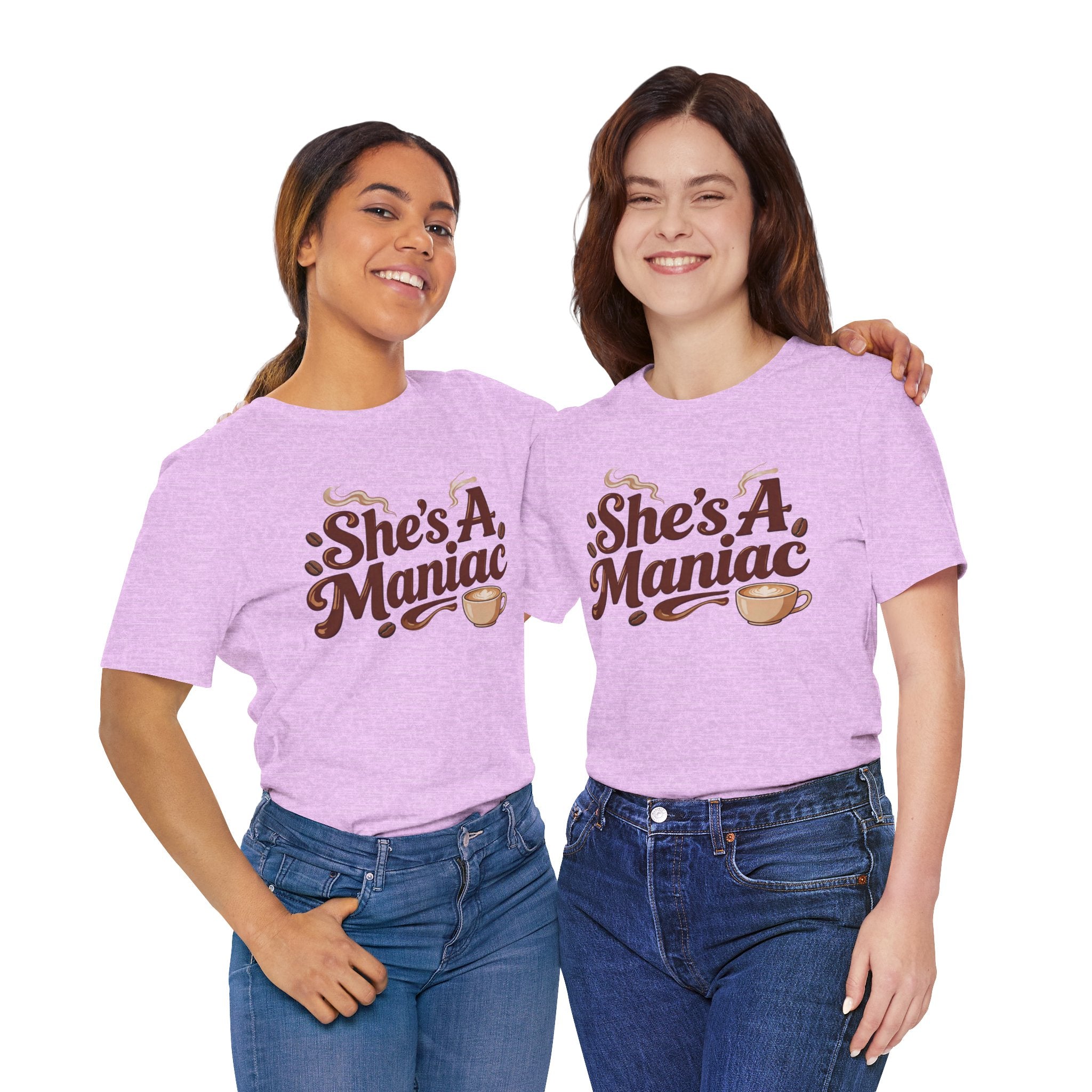 She's A Maniac Unisex Coffee Tee