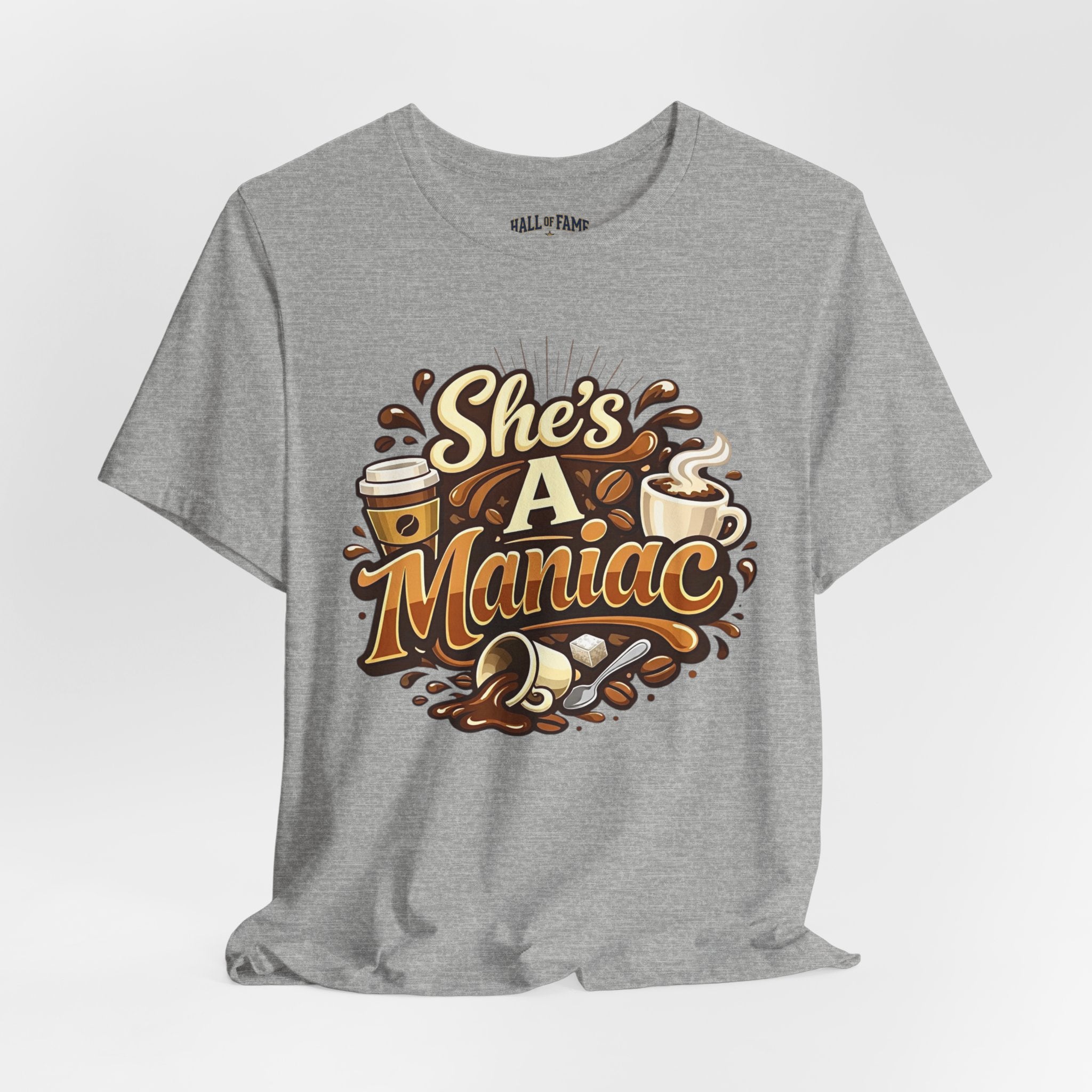 She's A Maniac Unisex Coffee Tee