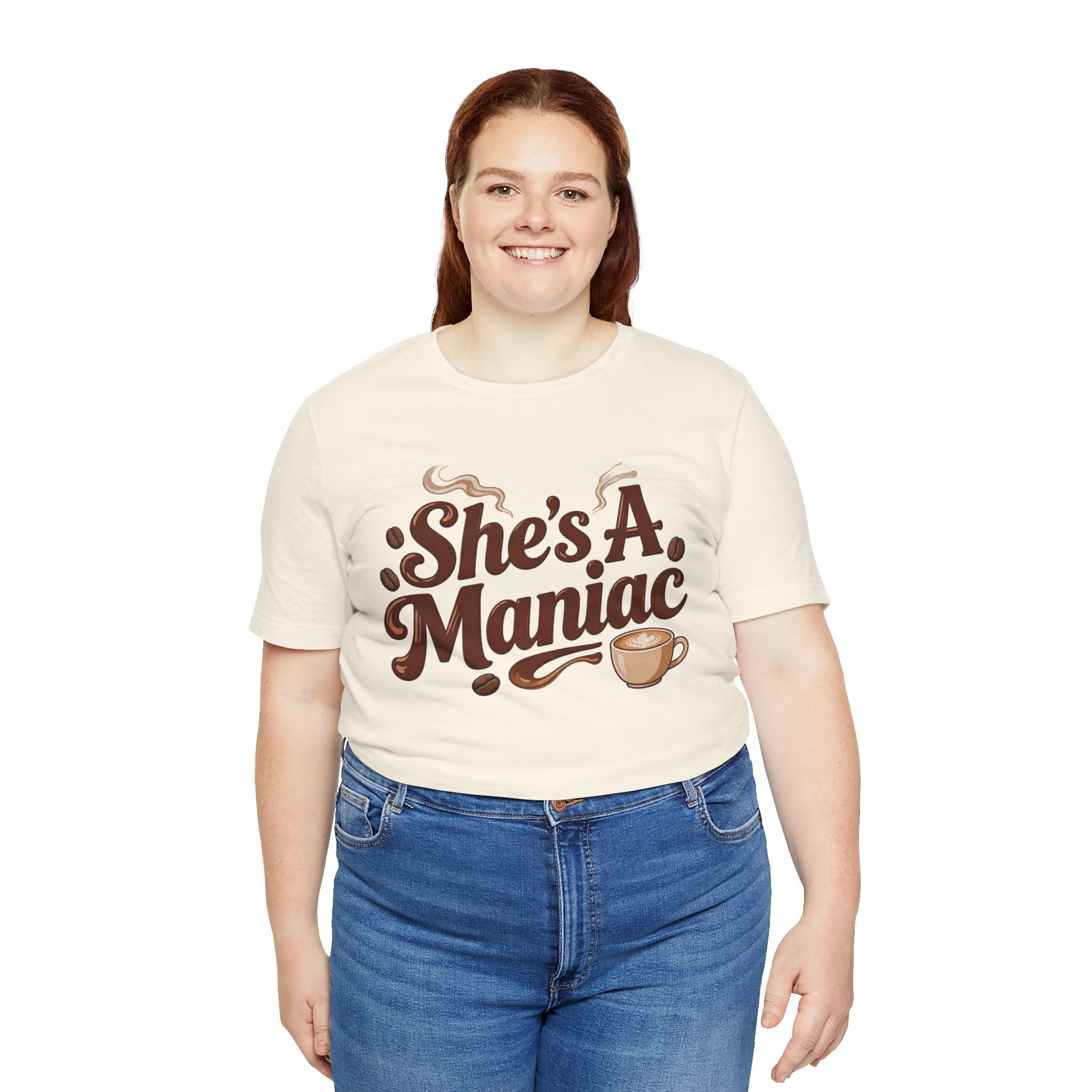 She's A Maniac Unisex Coffee Tee