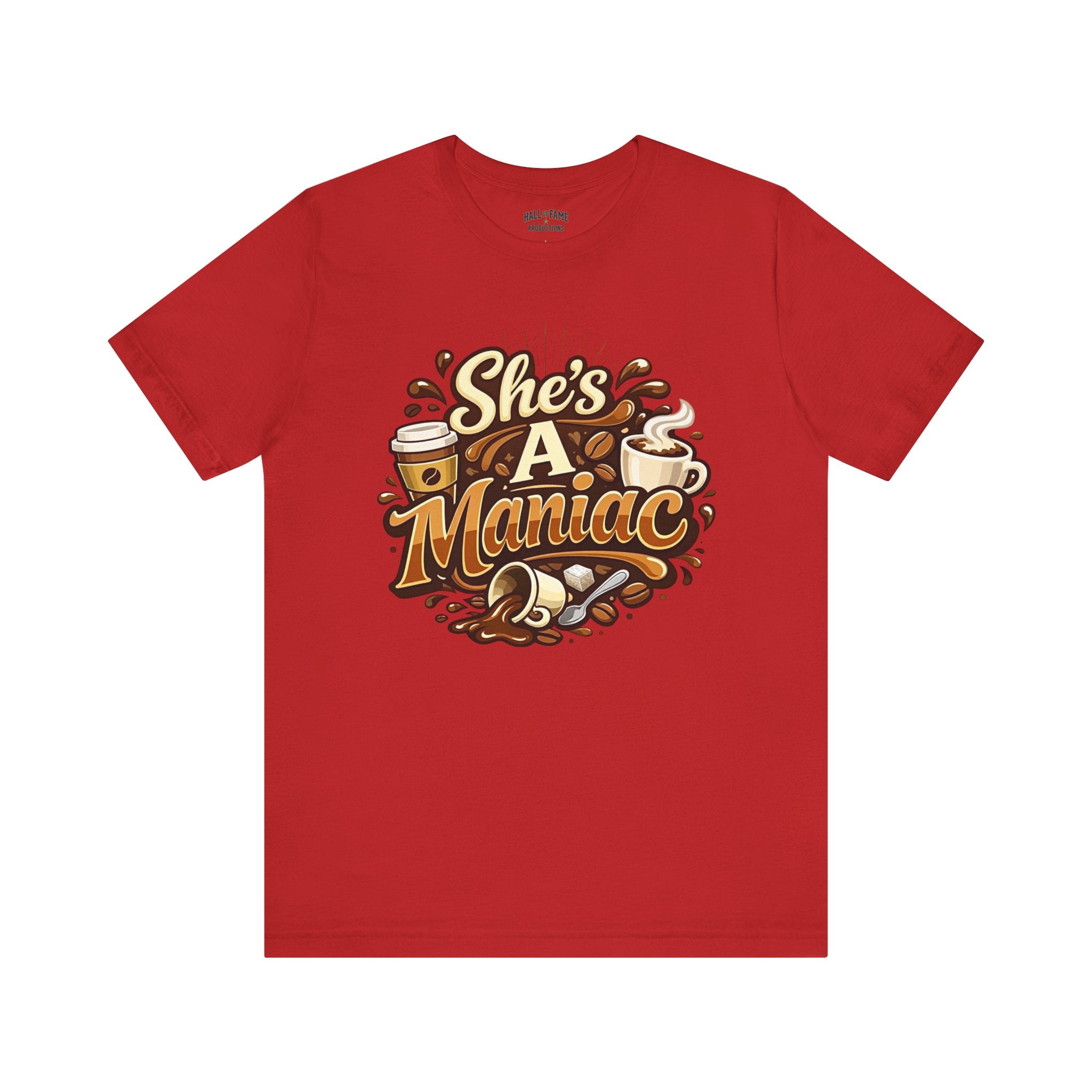 She's A Maniac Unisex Coffee Tee