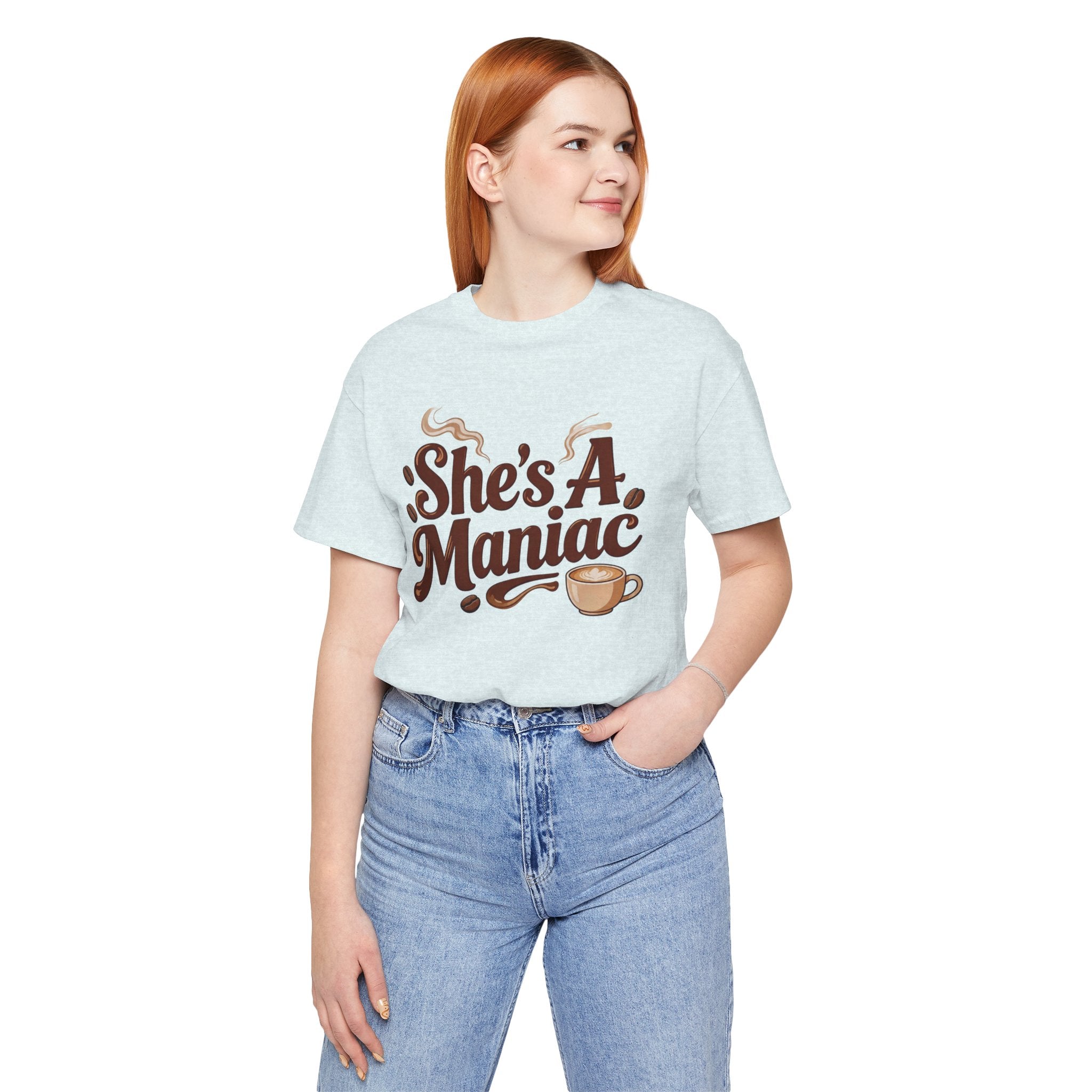 She's A Maniac Unisex Coffee Tee