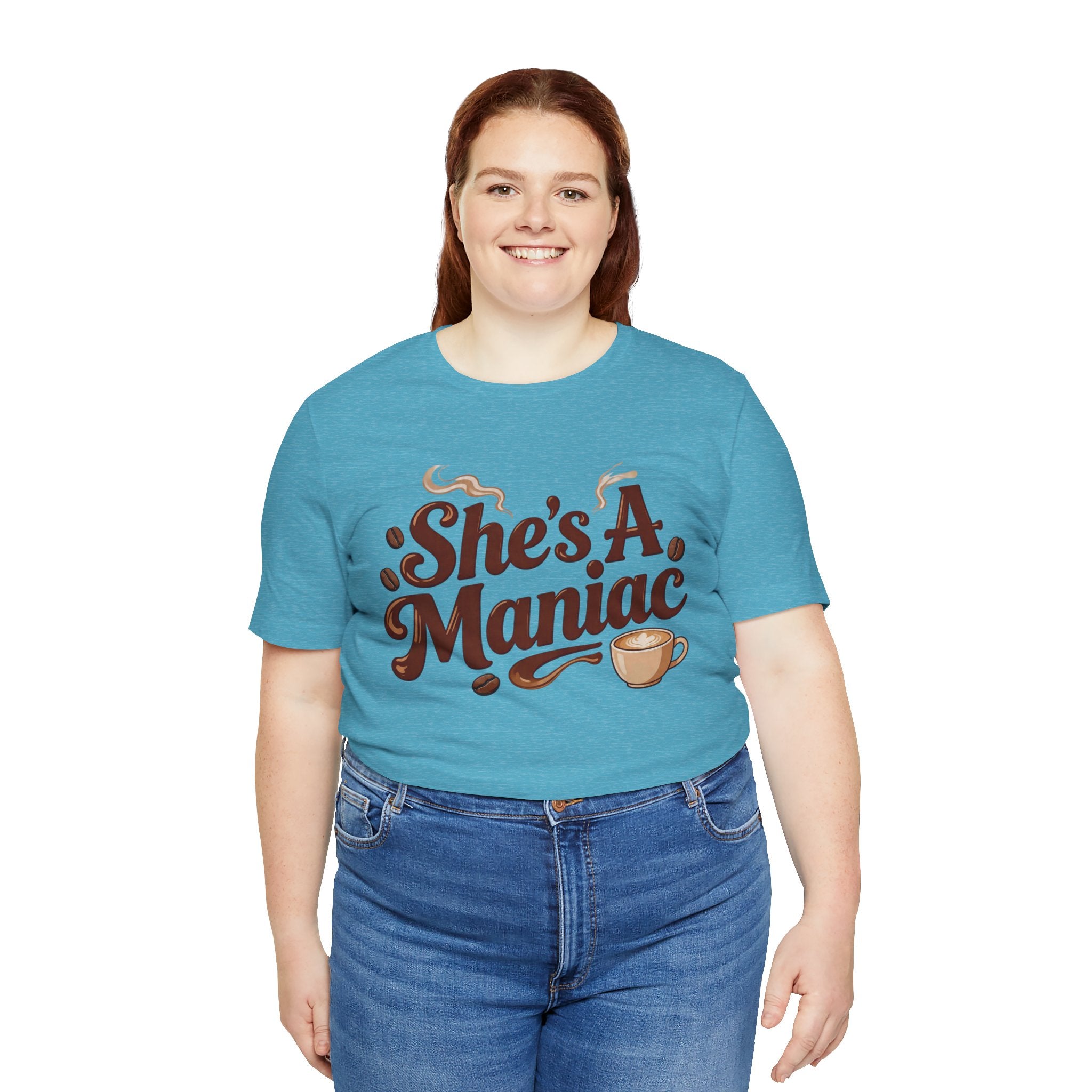 She's A Maniac Unisex Coffee Tee