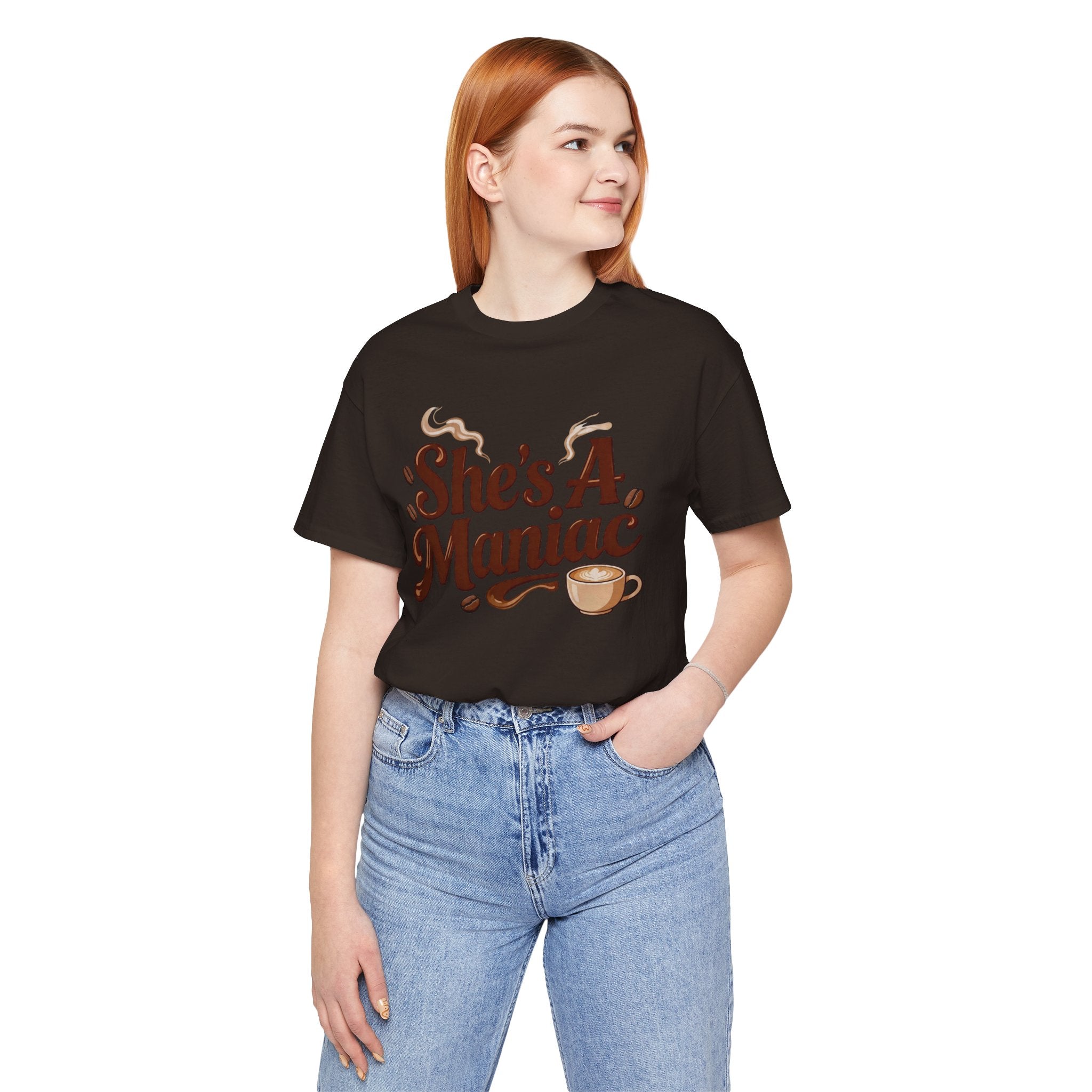 She's A Maniac Unisex Coffee Tee