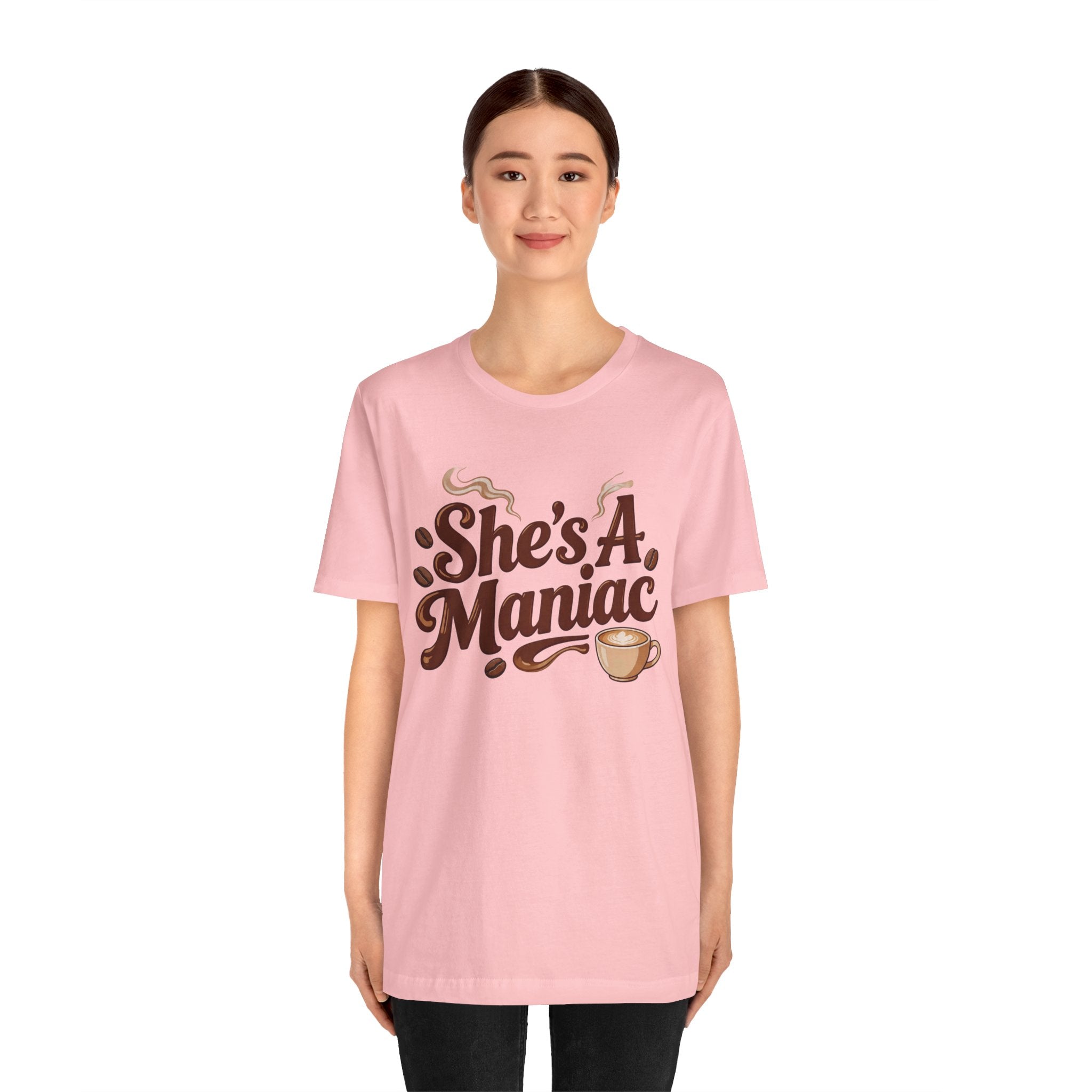 She's A Maniac Unisex Coffee Tee