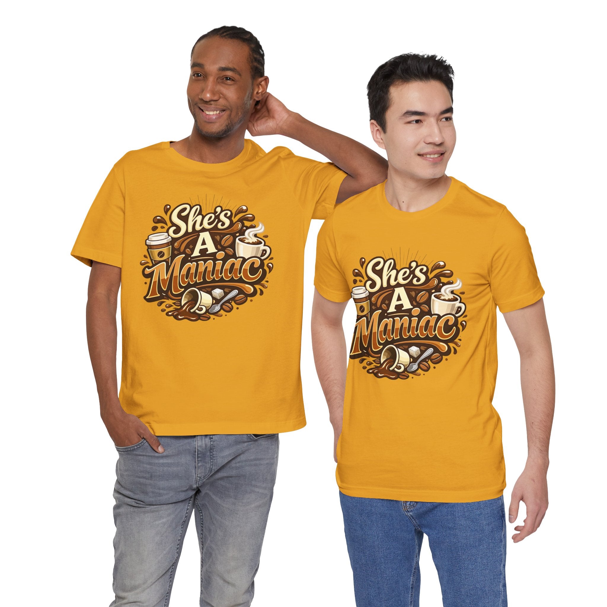 She's A Maniac Unisex Coffee Tee