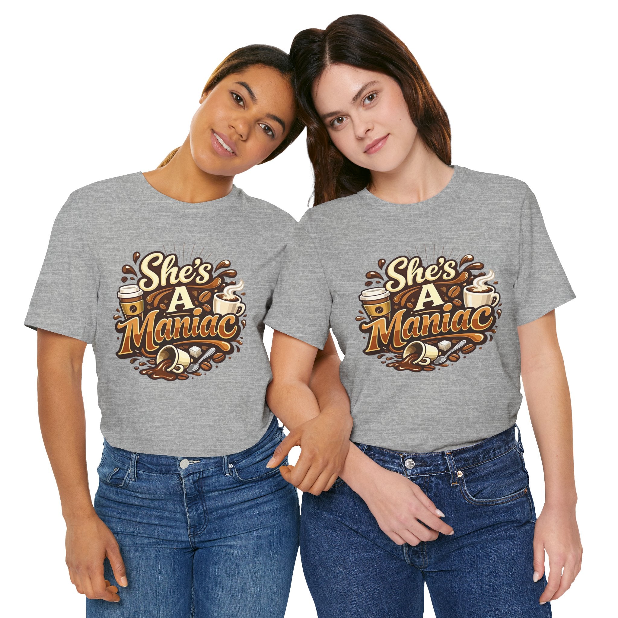 She's A Maniac Unisex Coffee Tee