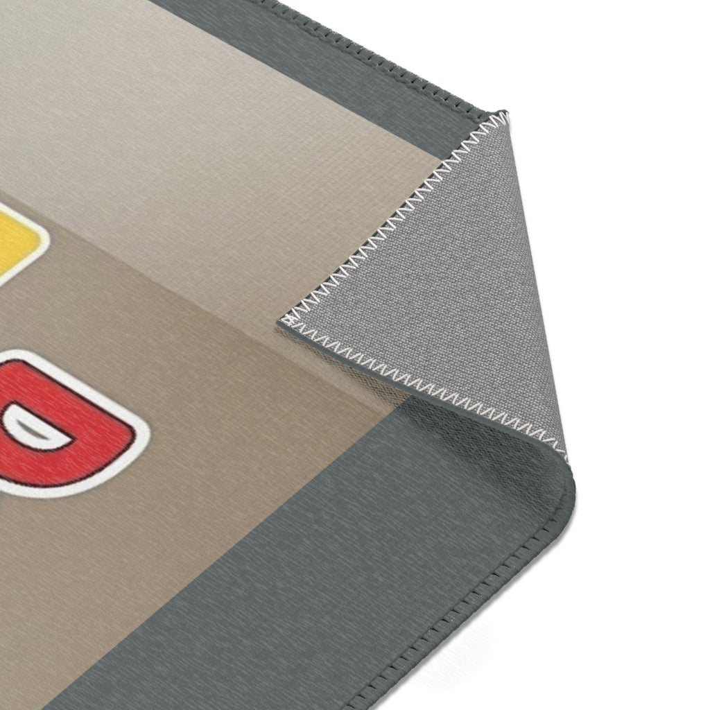 Days of the Week Kids Area Rug – Colorful Classroom/Learning Playroom Mat