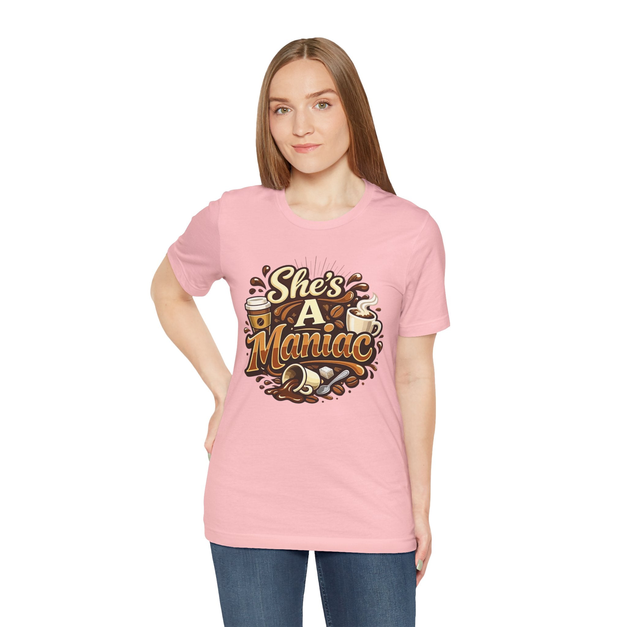 She's A Maniac Unisex Coffee Tee