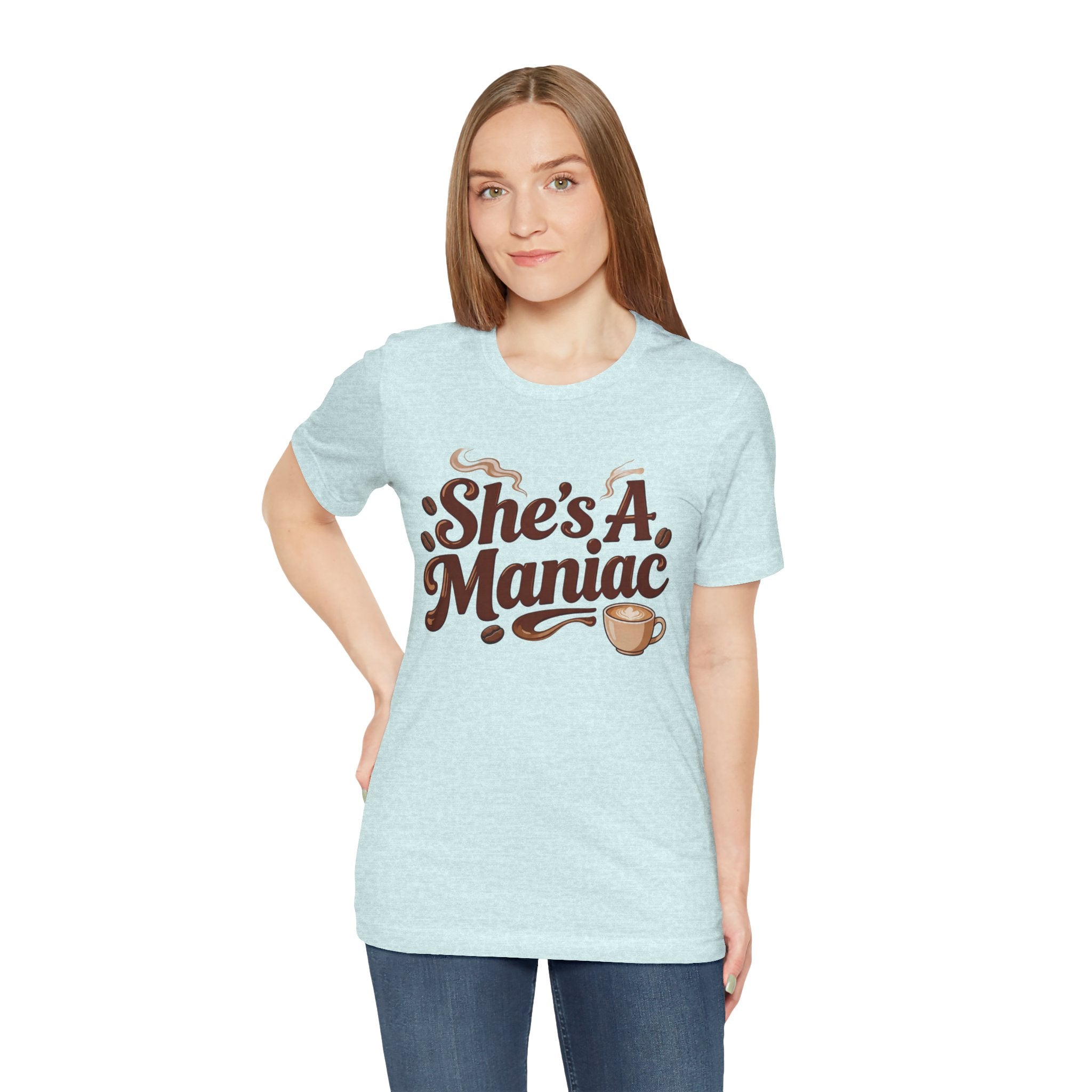 She's A Maniac Unisex Coffee Tee