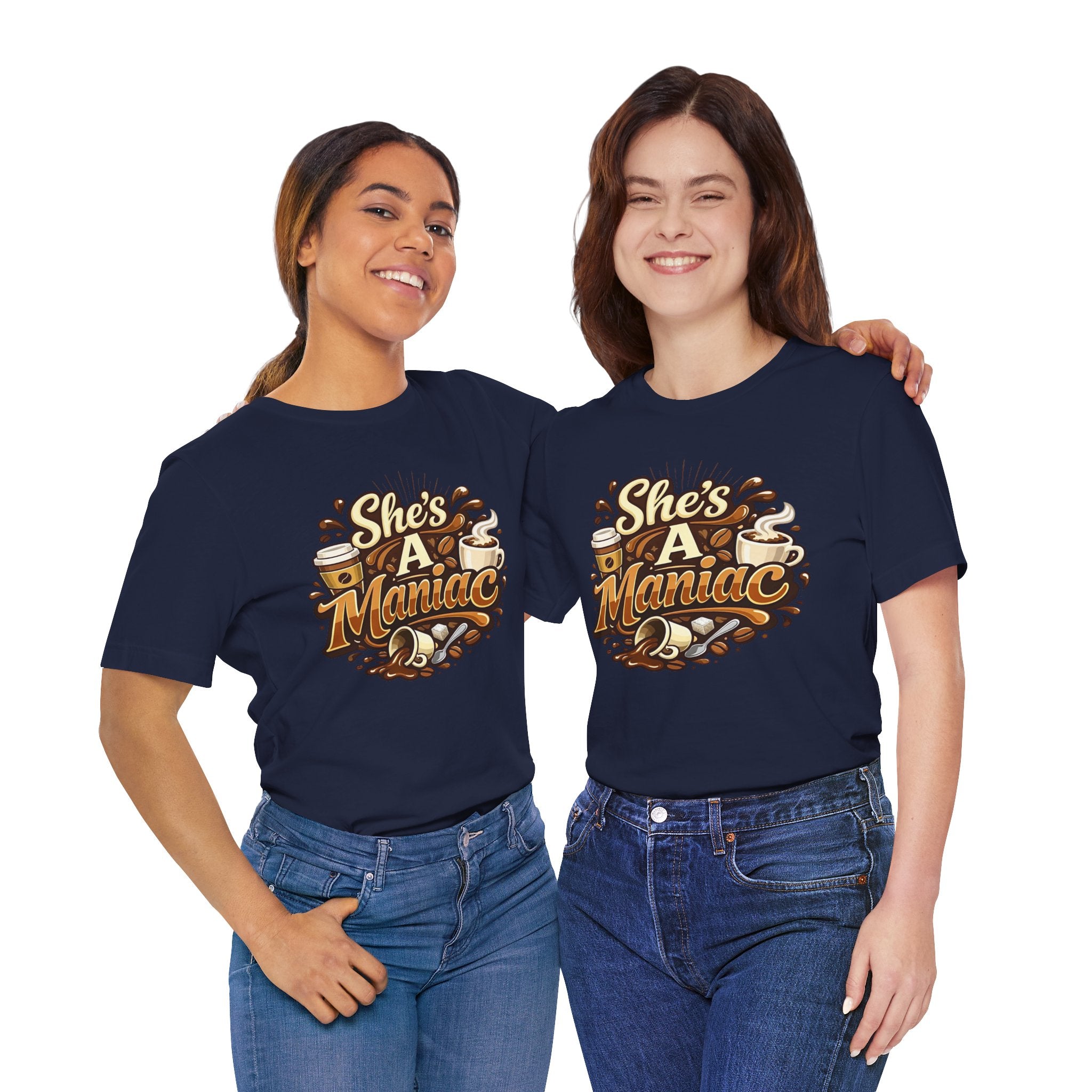 She's A Maniac Unisex Coffee Tee