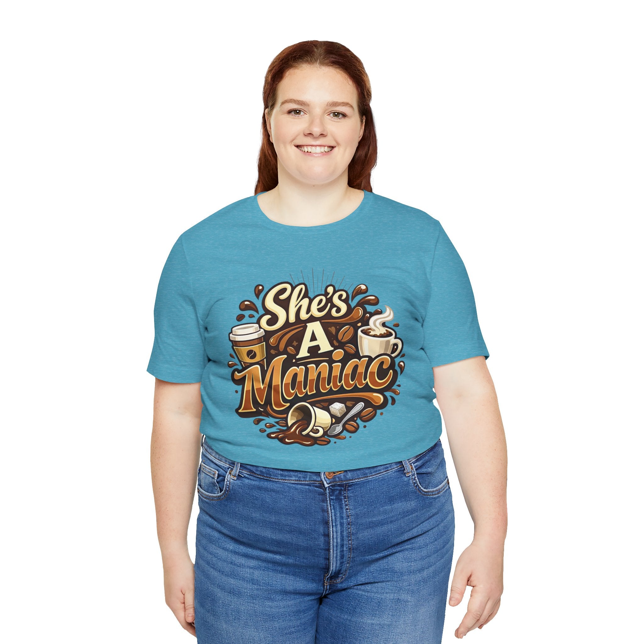 She's A Maniac Unisex Coffee Tee