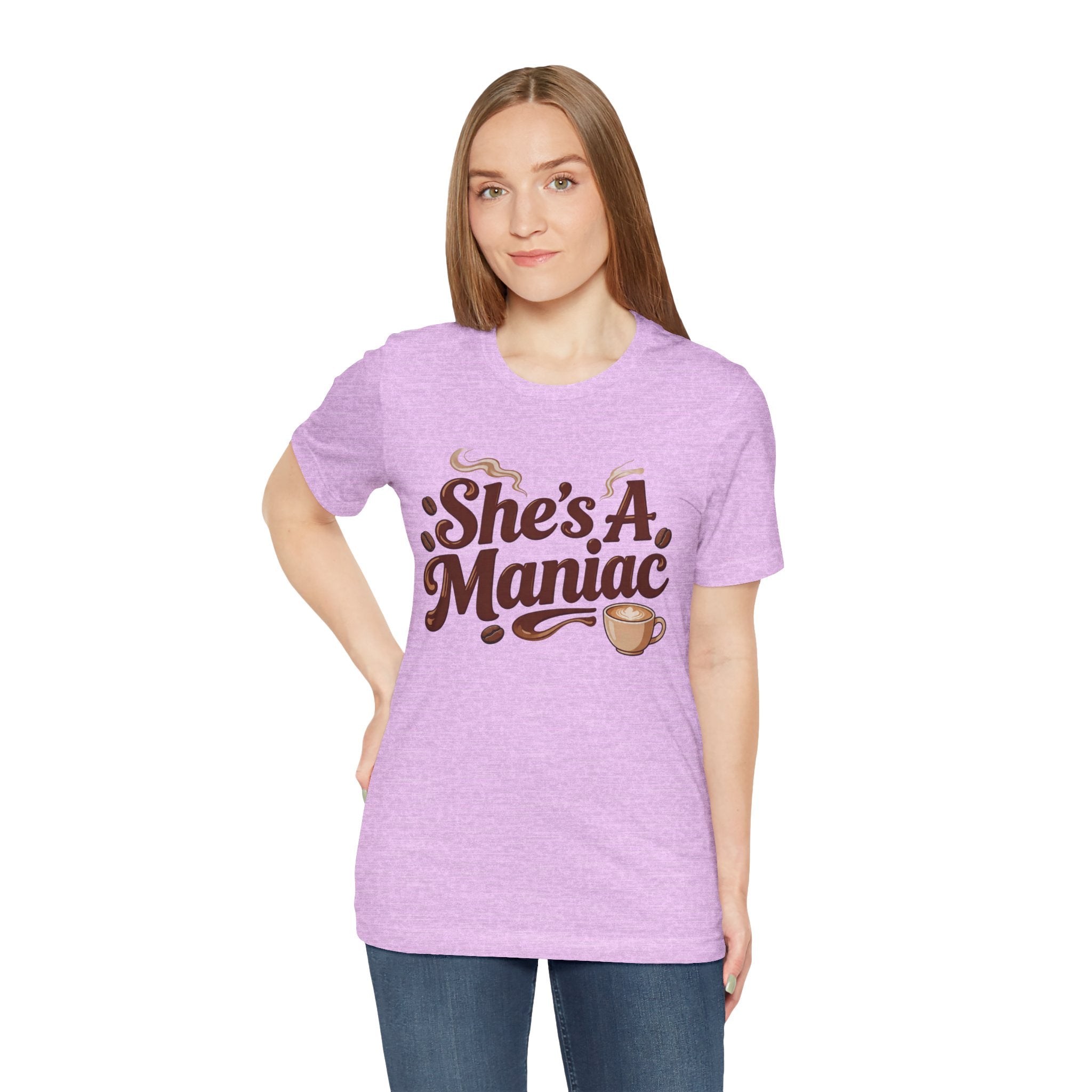 She's A Maniac Unisex Coffee Tee