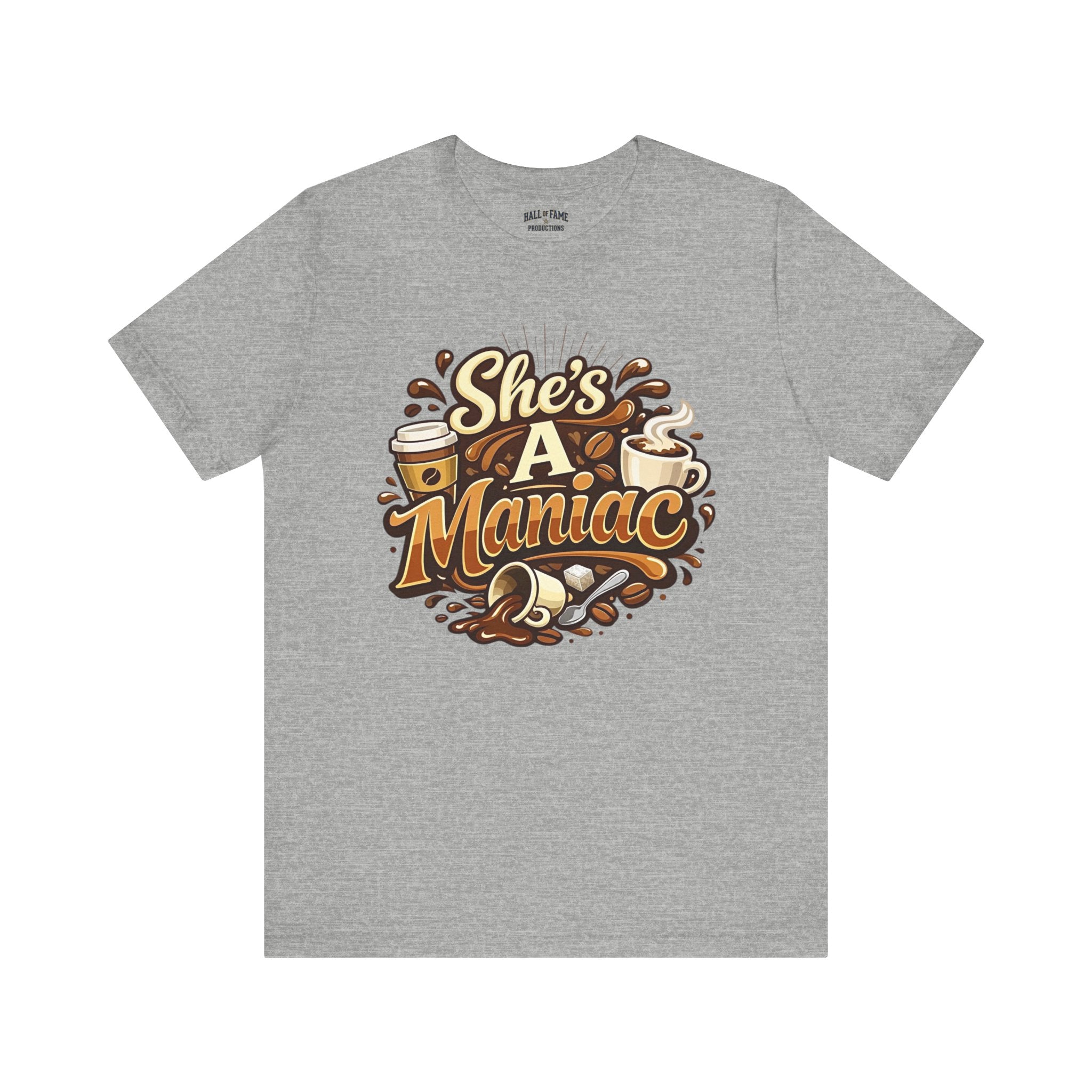 She's A Maniac Unisex Coffee Tee