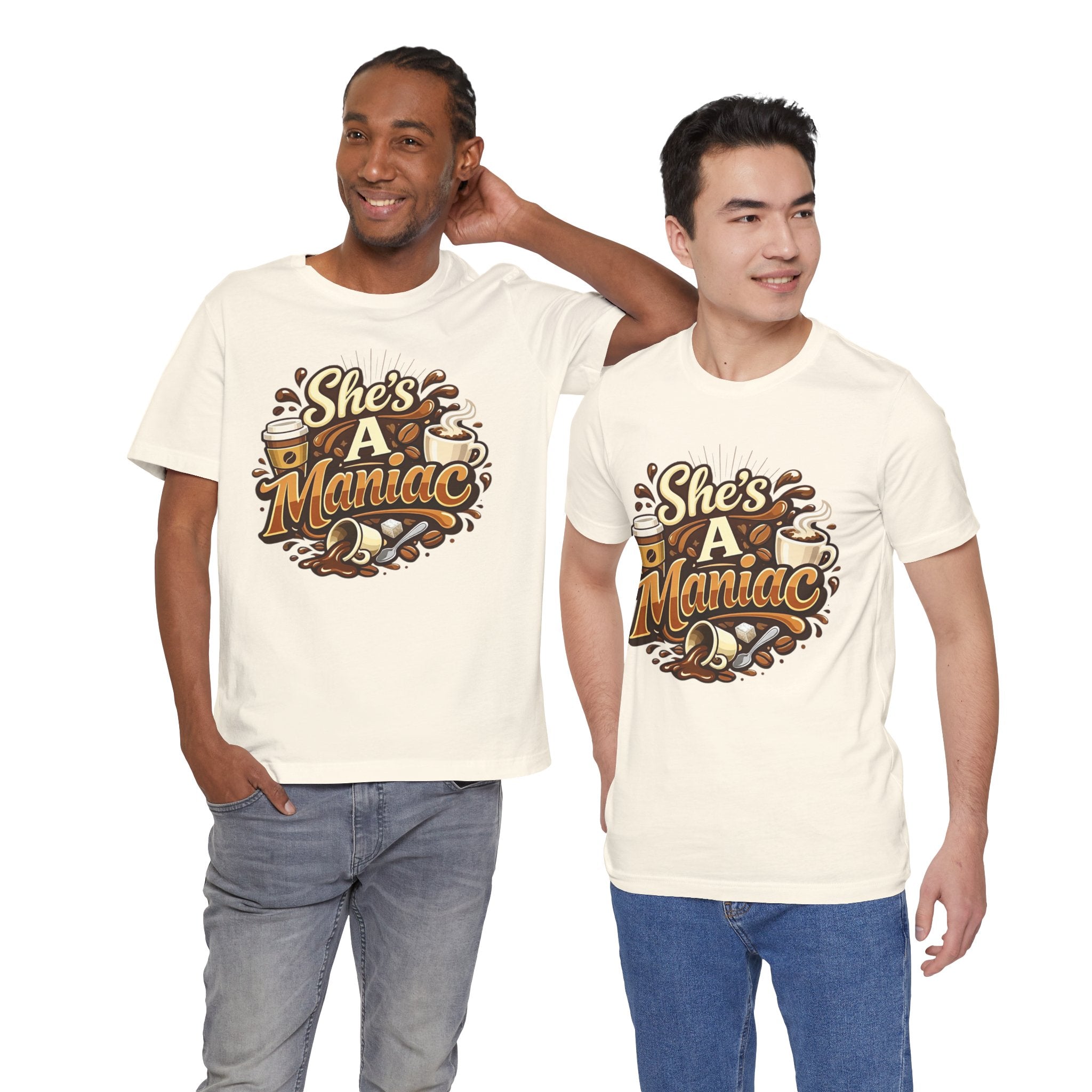 She's A Maniac Unisex Coffee Tee