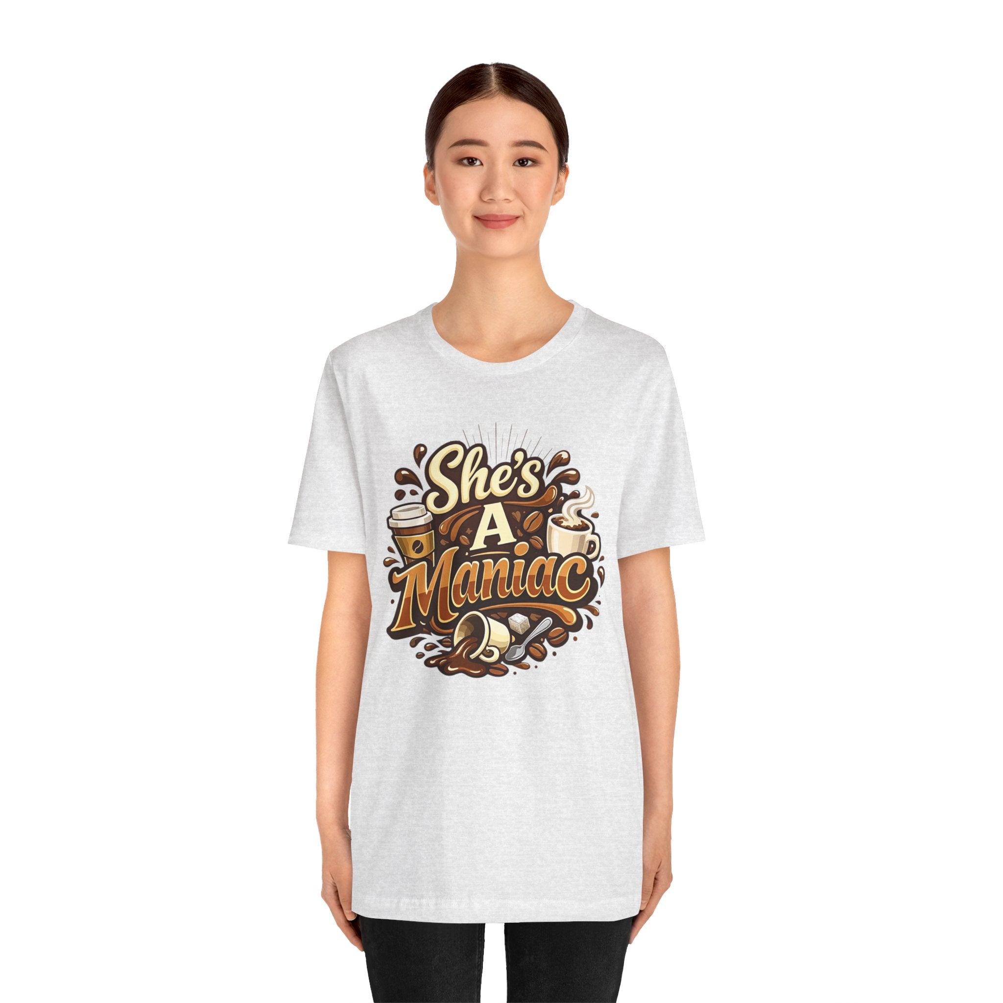 She's A Maniac Unisex Coffee Tee