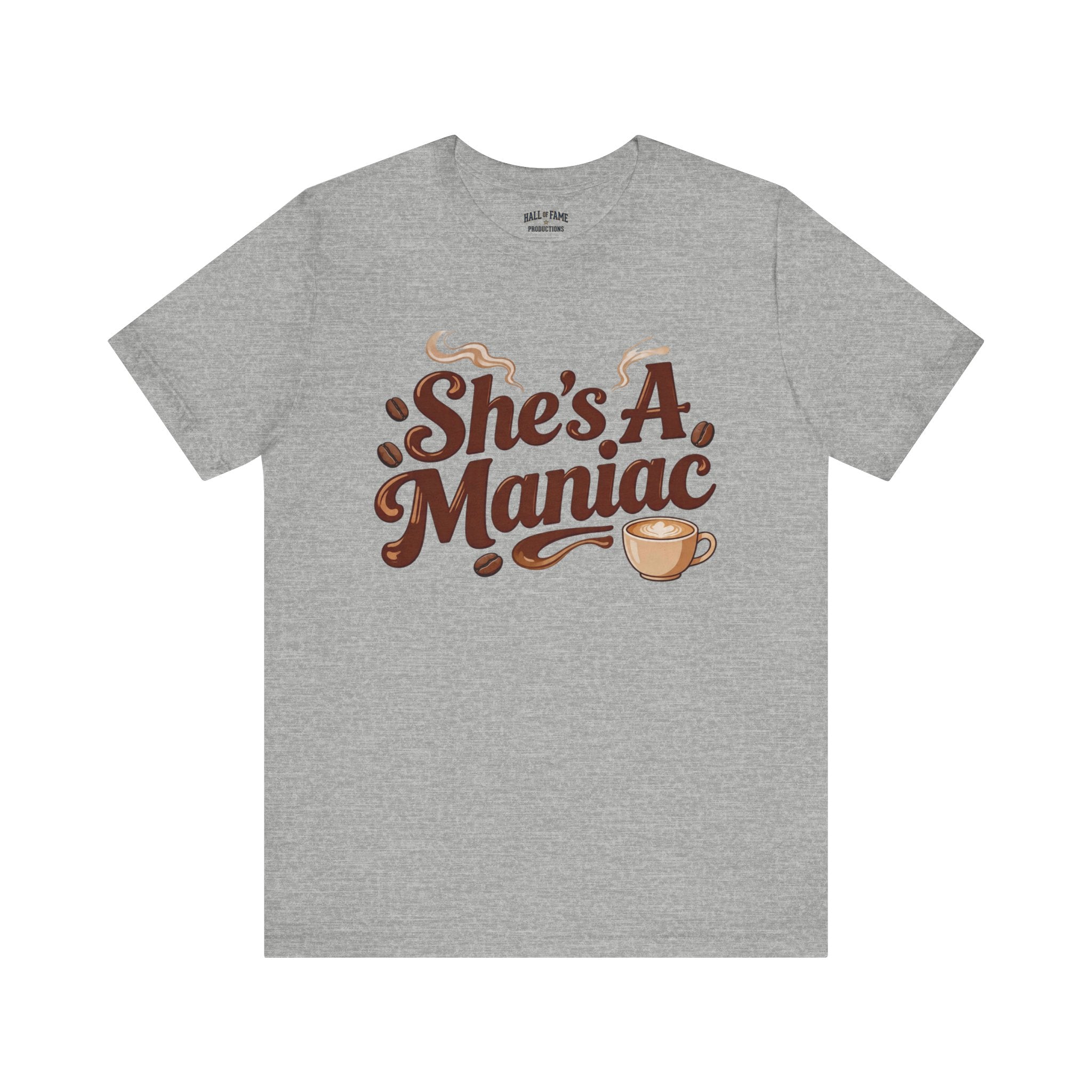 She's A Maniac Unisex Coffee Tee